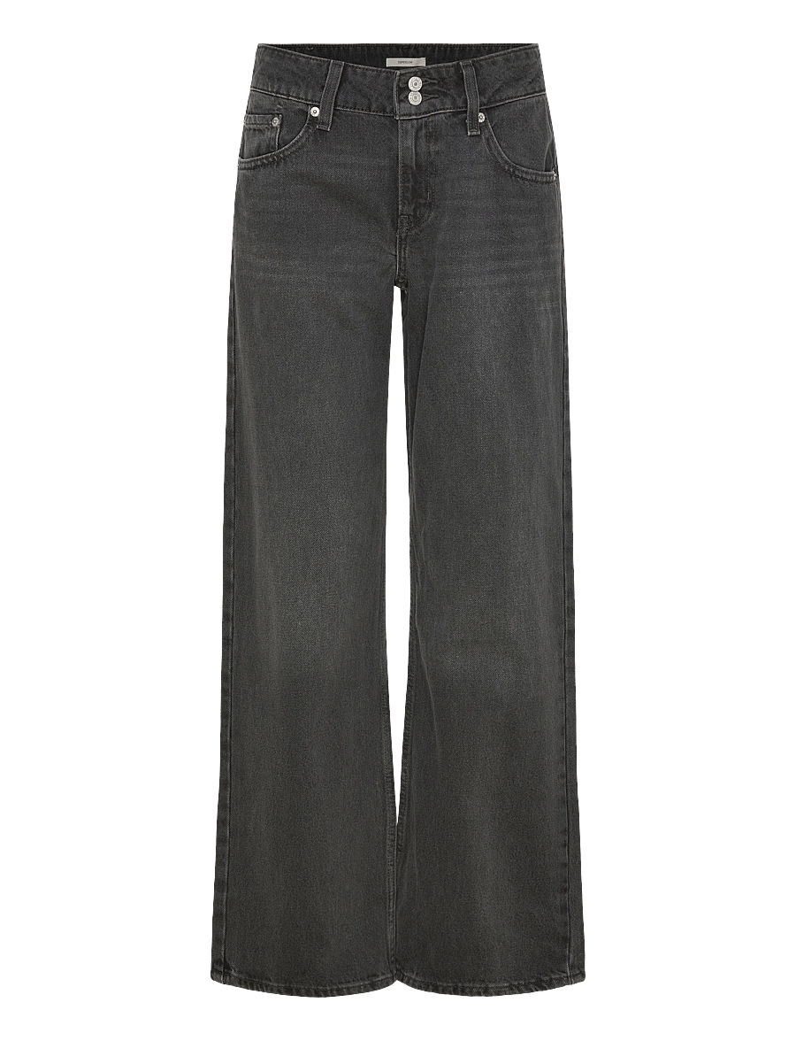 Levi's® - SUPERLOW LOOSE MIC DROPPED - vida jeans - blacks - 1