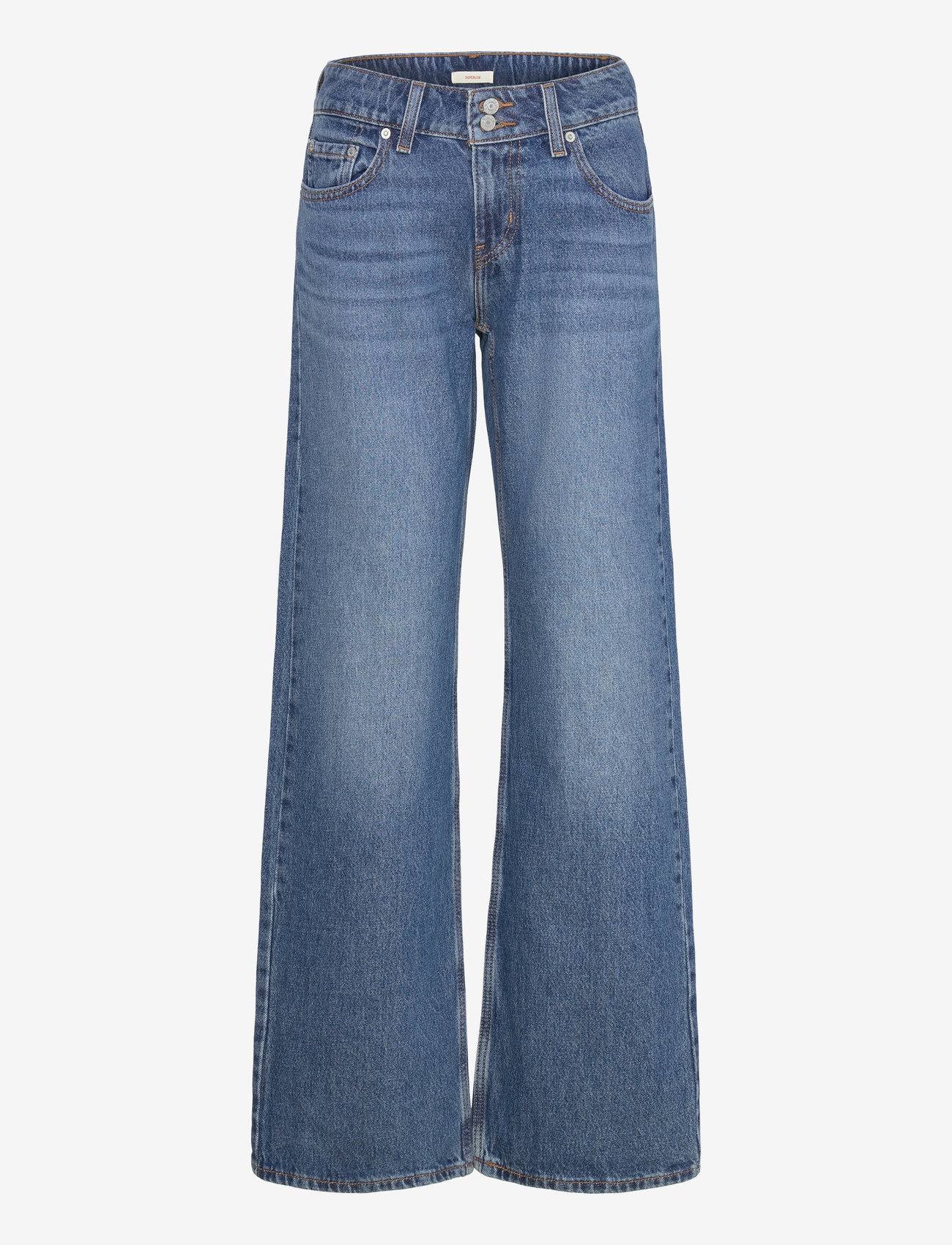 Levi's® - SUPERLOW LOOSE ITS A VIBE - med indigo - worn in - 0