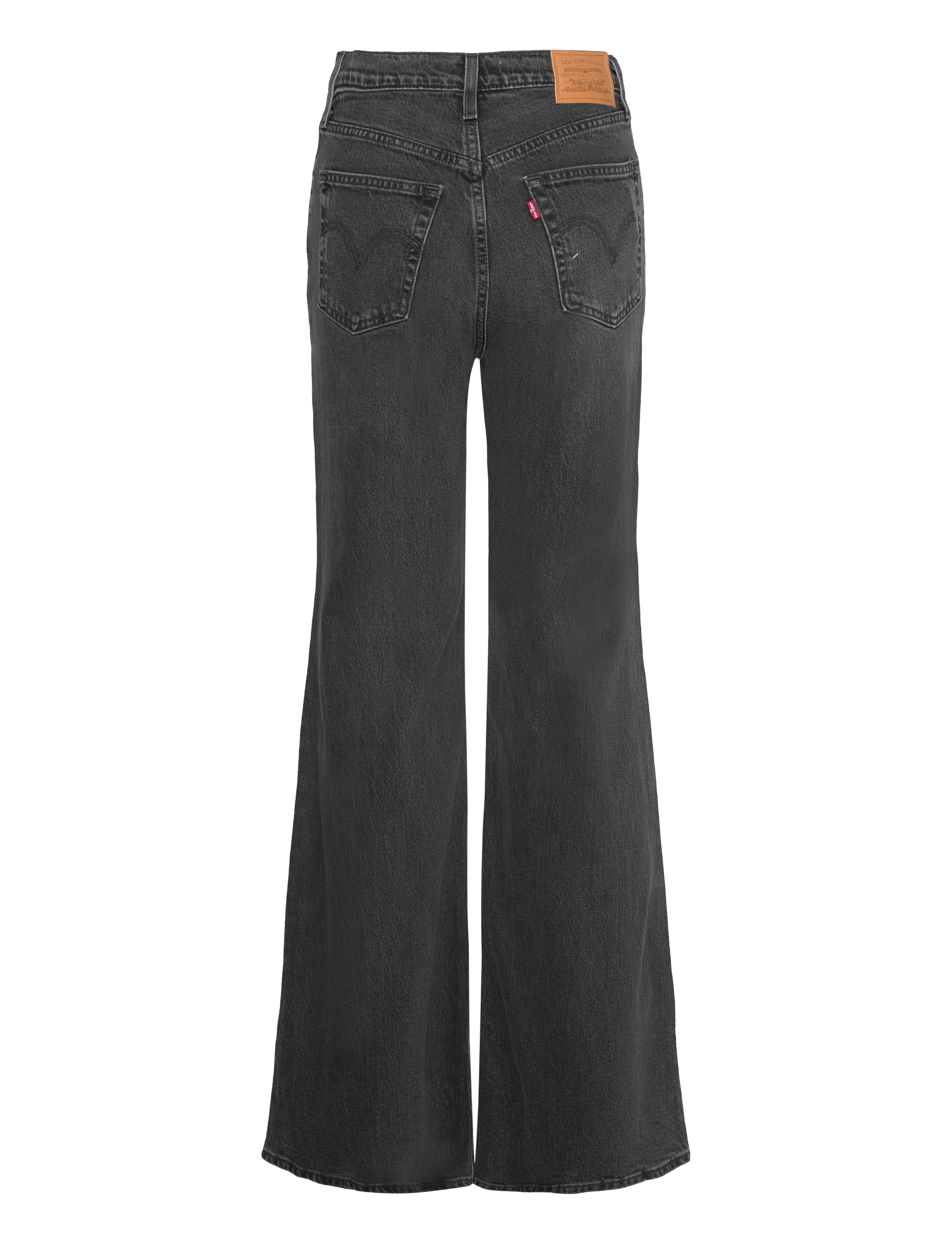 Levi's® - RIBCAGE BELLS ON THE TOWN NO C - nuo kelių platėjantys džinsai - blacks - 2