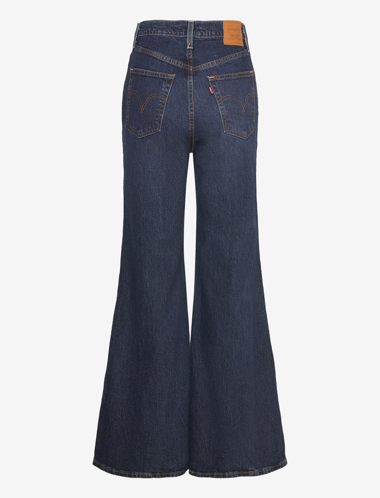 Levi's® - RIBCAGE BELLS SONOMA TRAIN - utsvängda jeans - med indigo - worn in - 2