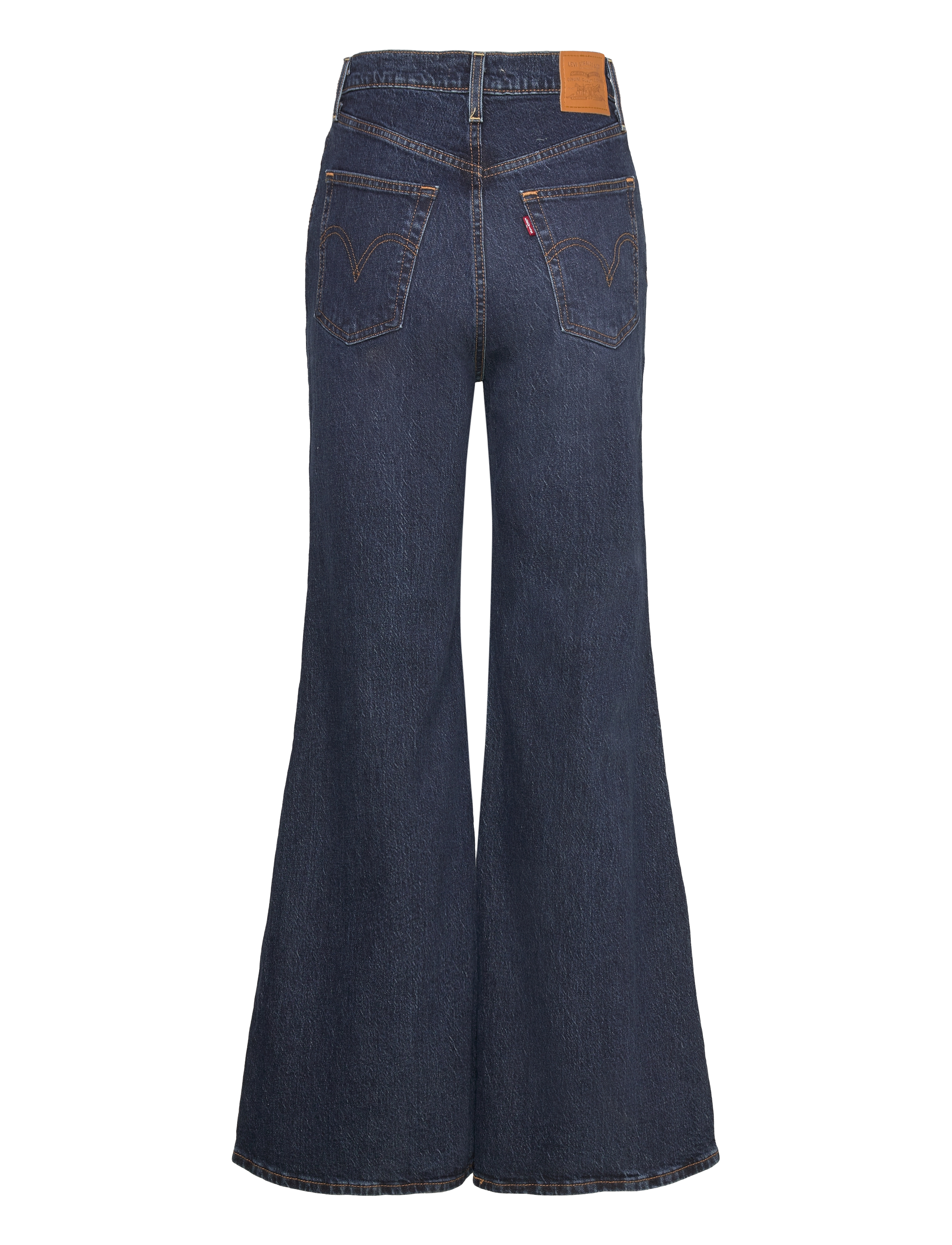 Levi's® - RIBCAGE BELLS SONOMA TRAIN - med indigo - worn in - 2