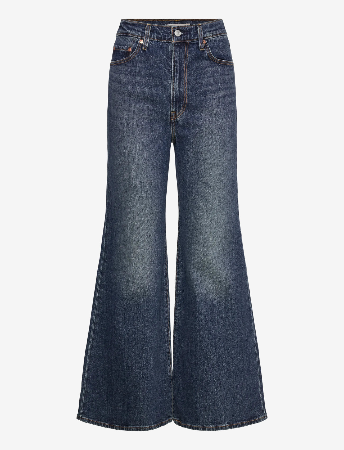 Levi's® - RIBCAGE BELLS ROMANTIC STORY - utsvängda jeans - blacks - 0