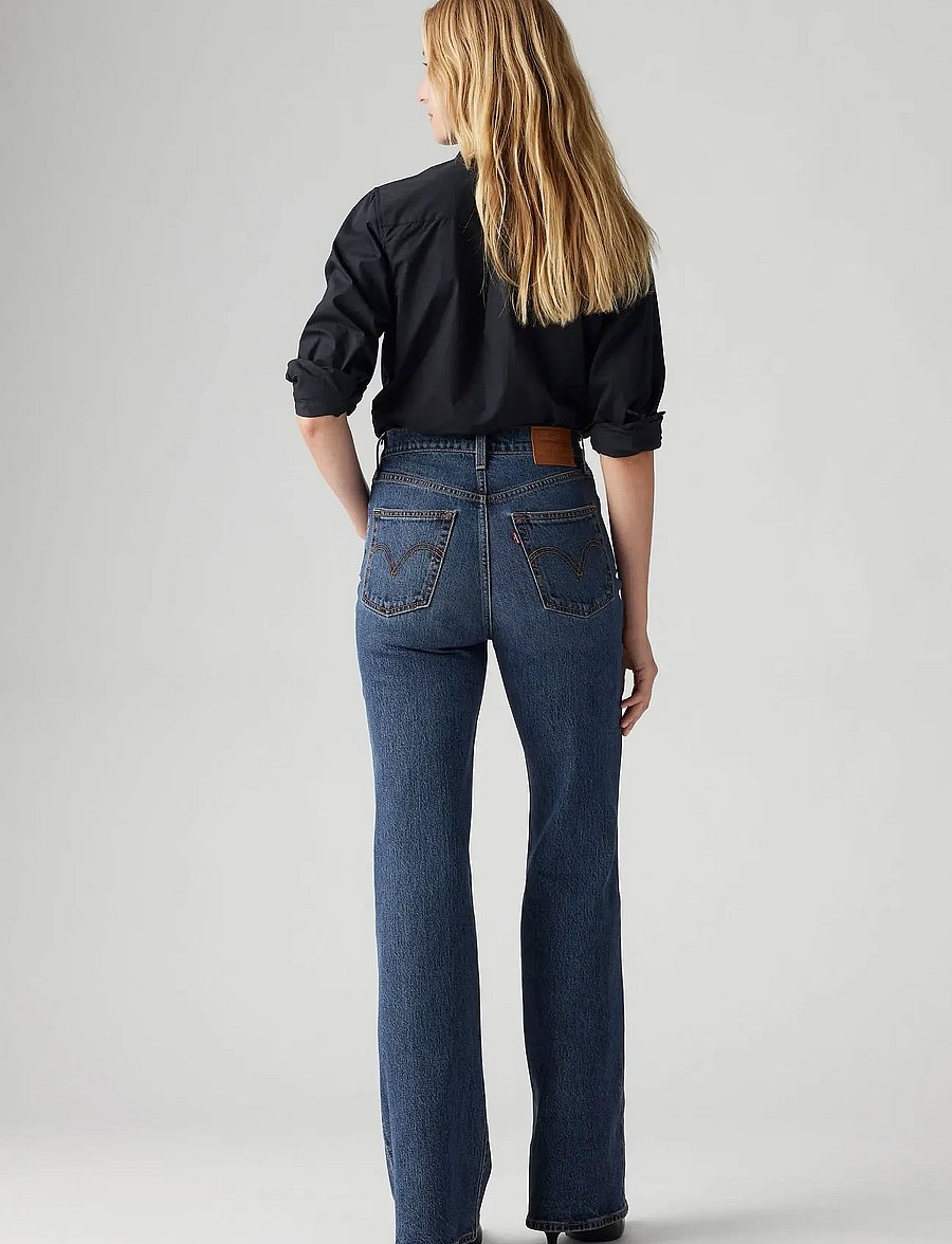 Levi's® - RIBCAGE BELLS ROMANTIC STORY - schlaghosen - blacks - 4