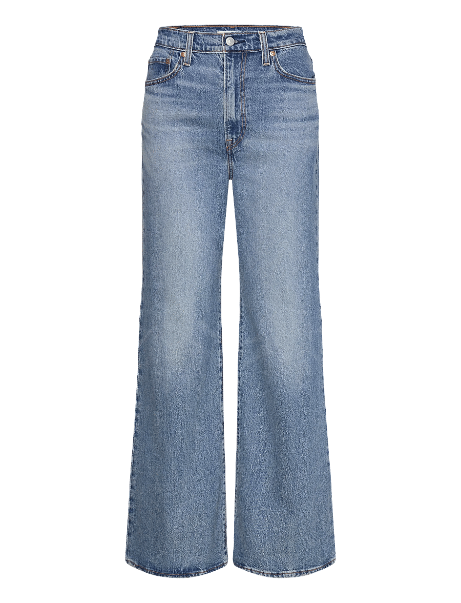 Levi's® - RIBCAGE BELLS NEXT SATURDAY NO - flared jeans - med indigo - worn in - 1