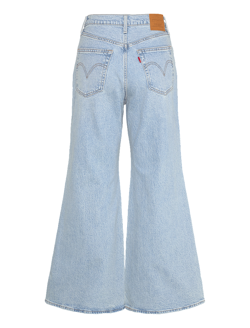 Levi's® - RIBCAGE BELLS SITS WELL TOGETH - utsvängda jeans - light indigo - worn in - 2