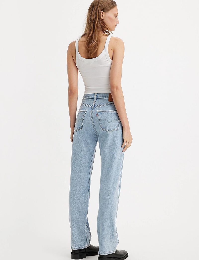 Levi's® - 501 90S CHAPS DONE AND DUSTED - raka jeans - med indigo - flat finish - 4