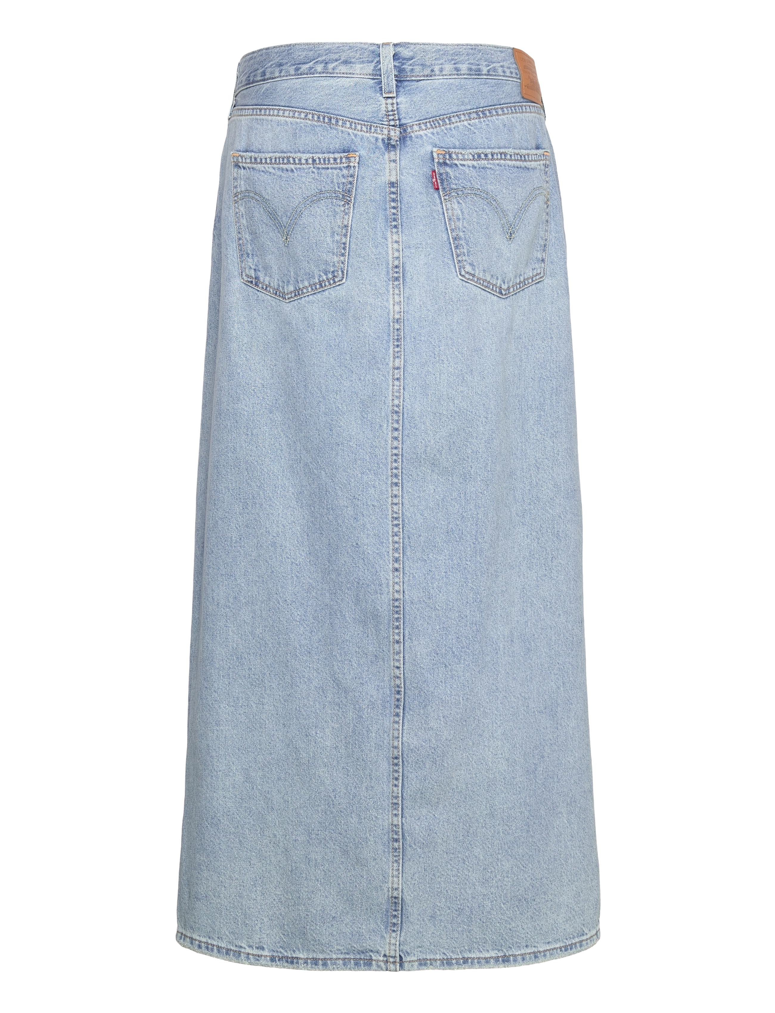 Levi's® - ANKLE COLUMN SKIRT PLEASE HOLD - med indigo - worn in - 2