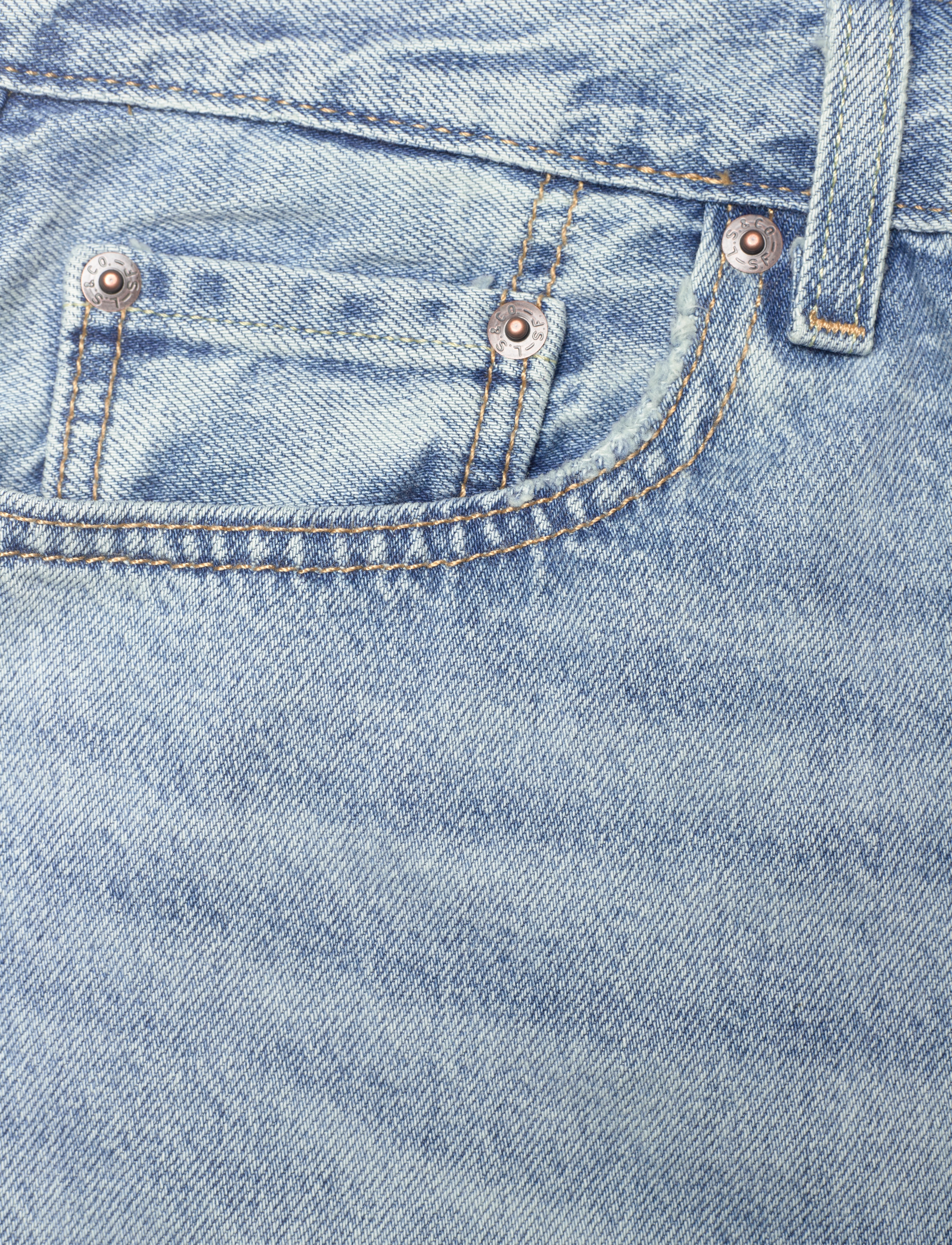 Levi's® - ANKLE COLUMN SKIRT PLEASE HOLD - med indigo - worn in - 3