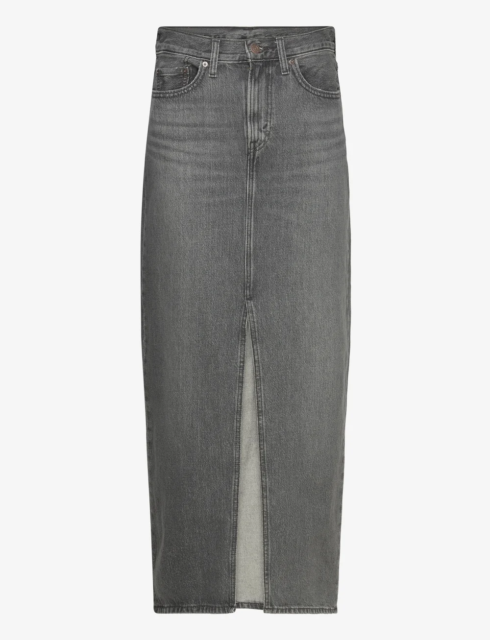 Levi's® - ANKLE COLUMN SKIRT ADVENTURE S - maxi röcke - blacks - 1