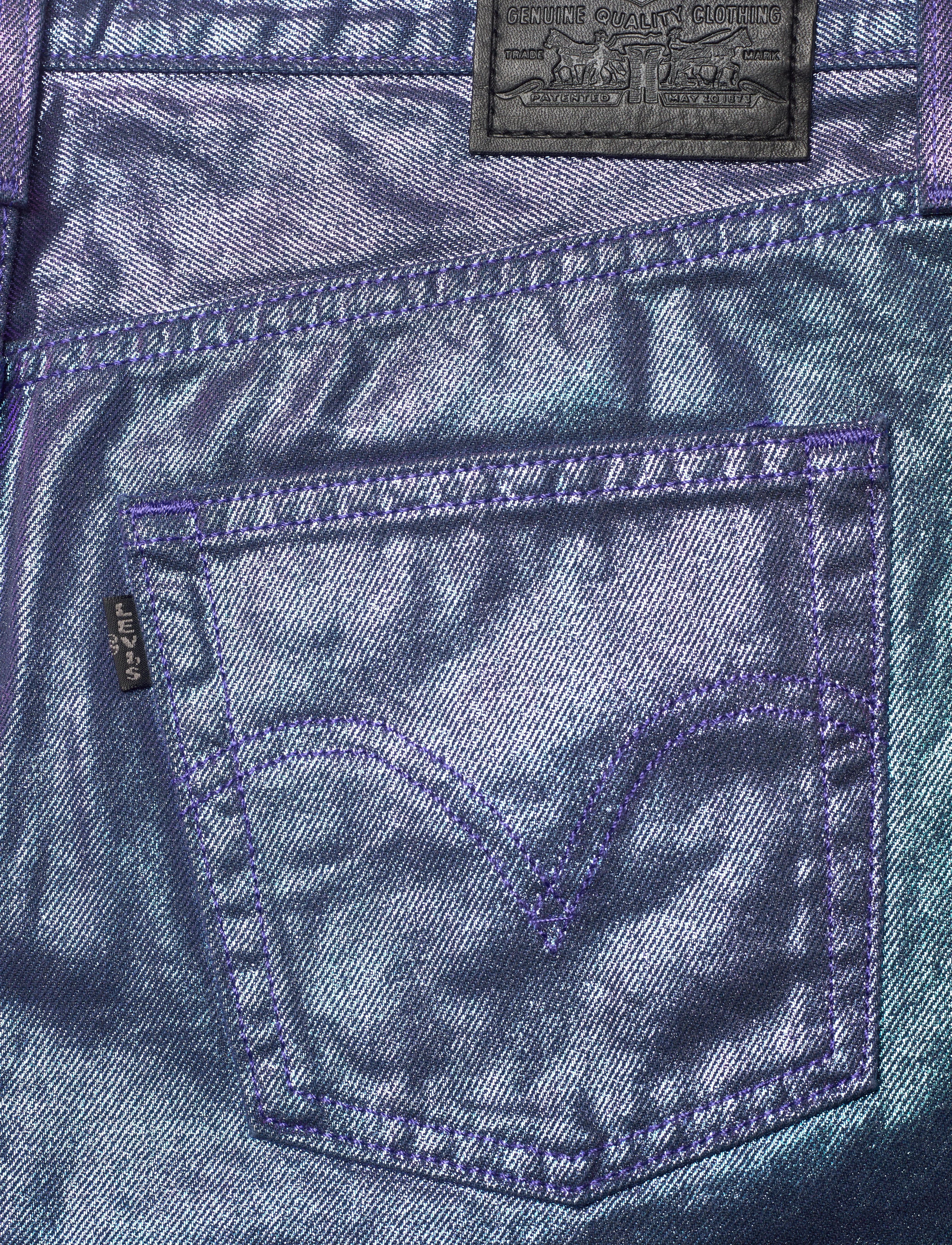 LEVI´S Women - PEARLESCENT ICON SKIRT CANDY C - purples - 4