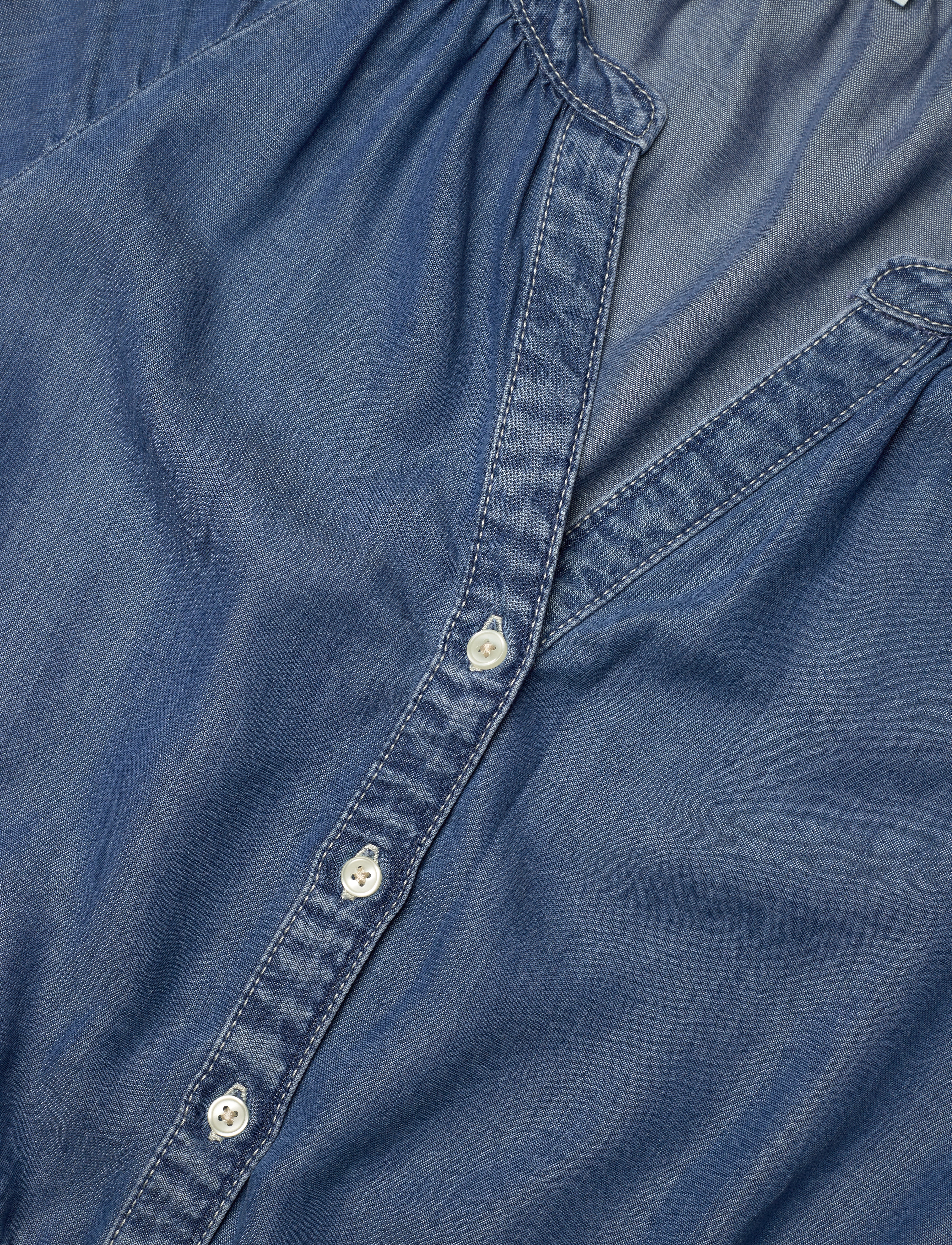 LEVI´S Women - CECILE MIDI DRESS PAPER MAP 3 - med indigo - worn in - 2