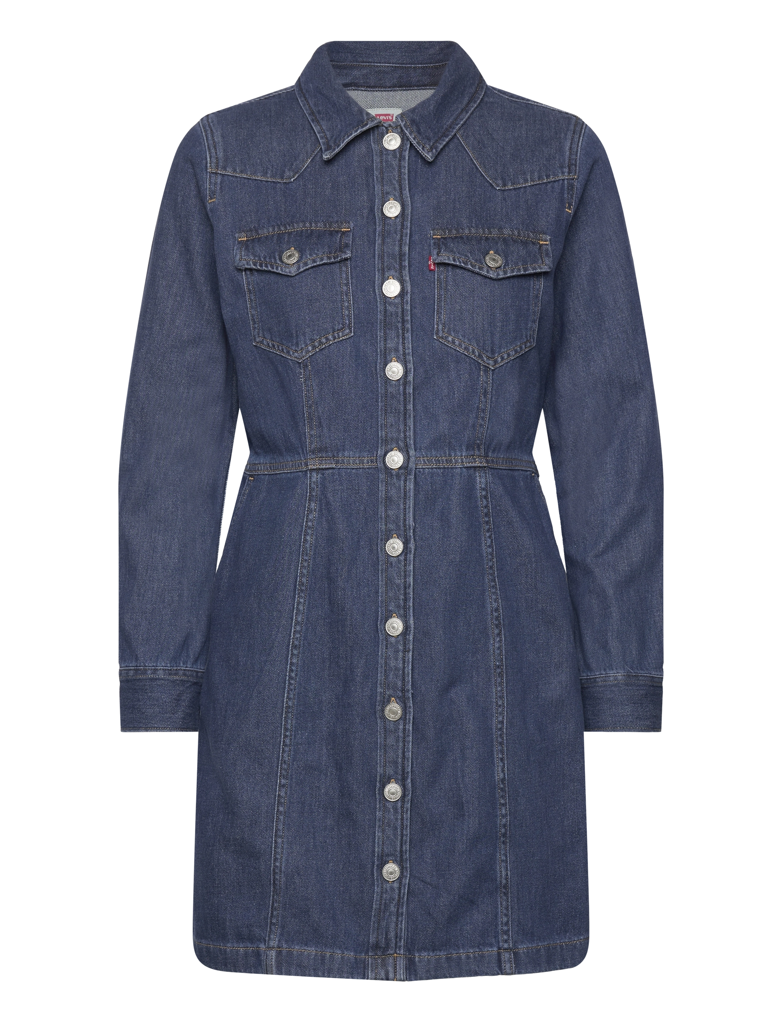 Levi's® FLYNN WESTERN CORE DRESS DARK INDIGO - WORN IN - Levi's® - DARK INDIGO - WORN IN / blue