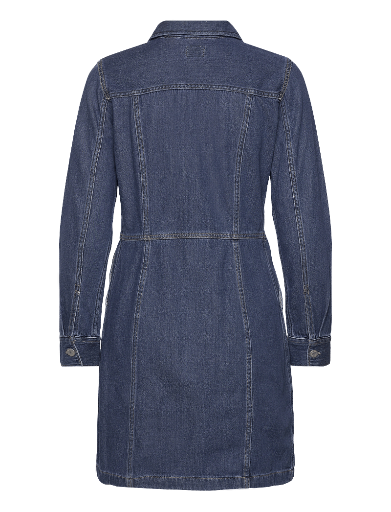 Levi's® - FLYNN WESTERN CORE DRESS DARK INDIGO - WORN IN - denimkjoler - dark indigo - worn in - 2