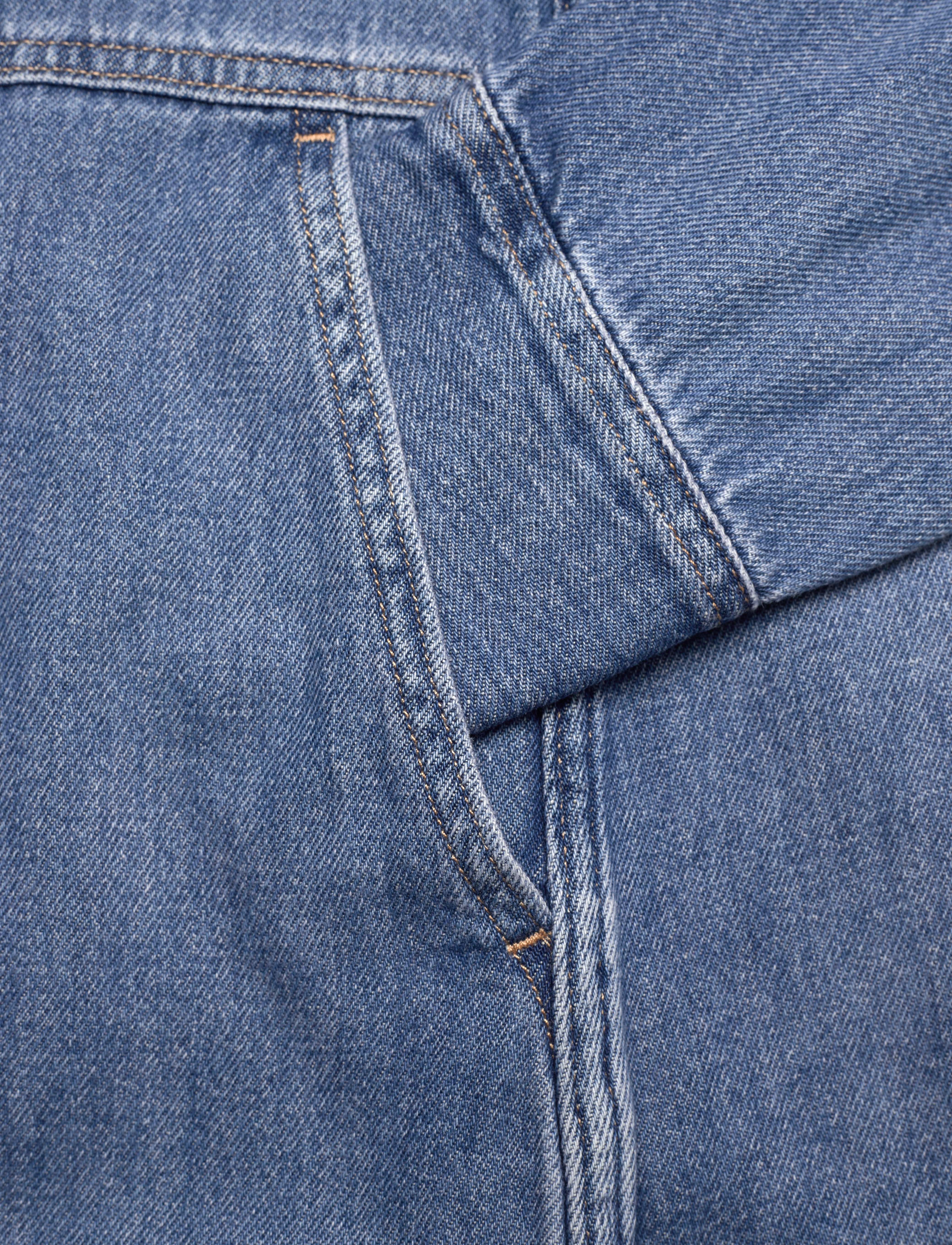 Levi's® - FLYNN WESTERN CORE DRESS MED INDIGO - WORN IN - med indigo - worn in - 5