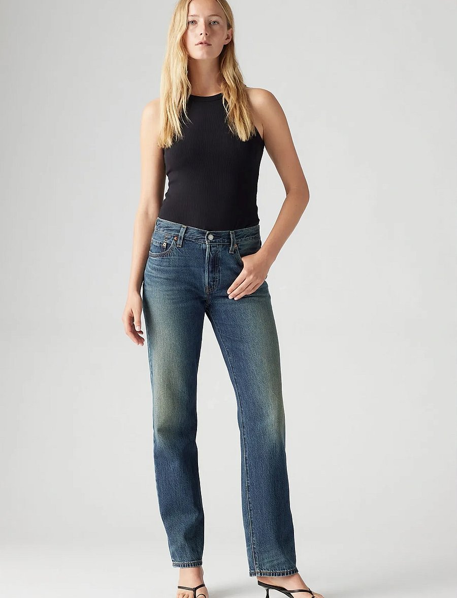 Levi's® - 501 90S LIGHTWEIGHT BLESS THE - gerade jeans - dark indigo - worn in - 4