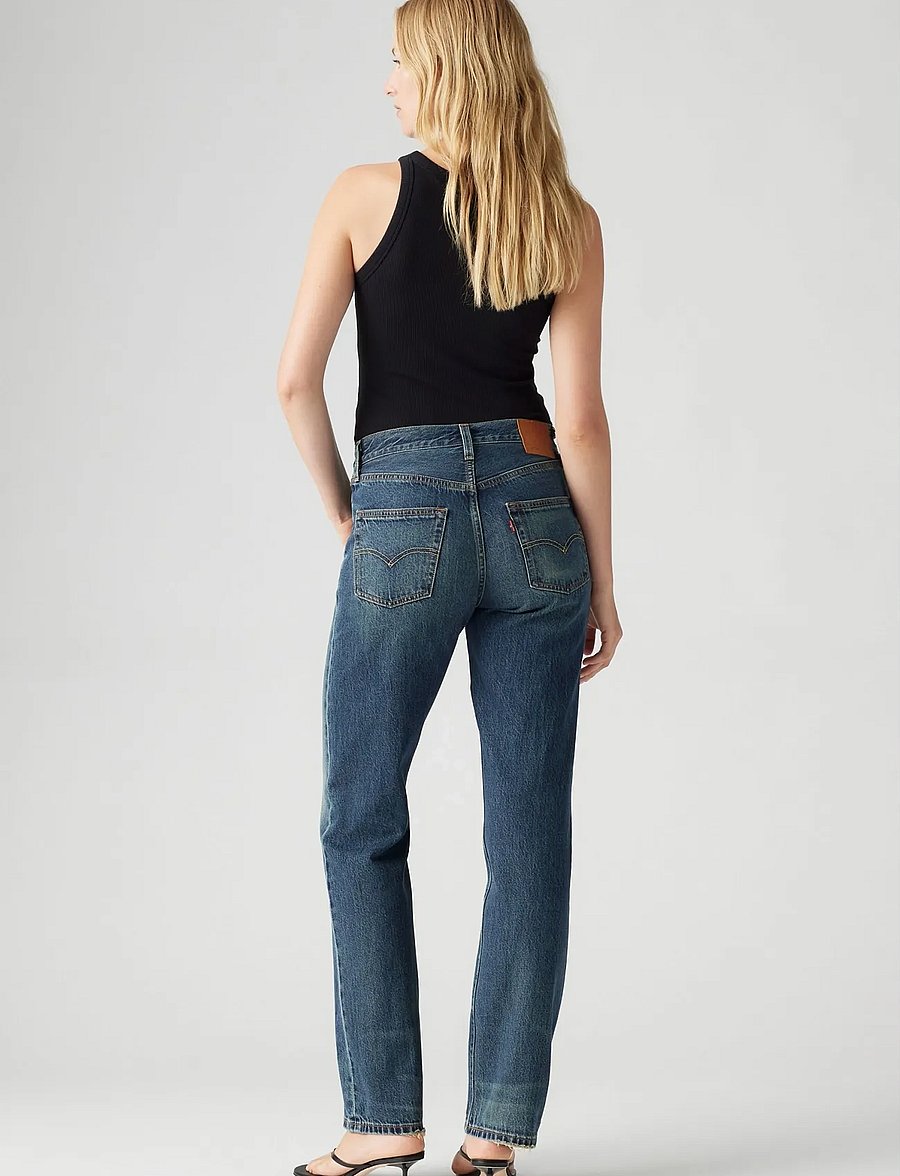 Levi's® - 501 90S LIGHTWEIGHT BLESS THE - gerade jeans - dark indigo - worn in - 5