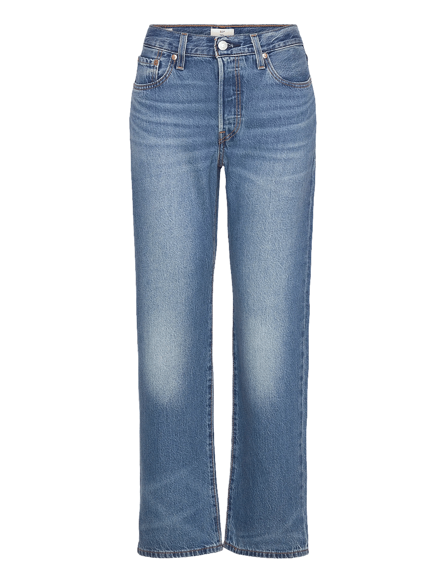 Levi's® - 501 90S LIGHTWEIGHT FINE FOREV - raka jeans - med indigo - worn in - 1