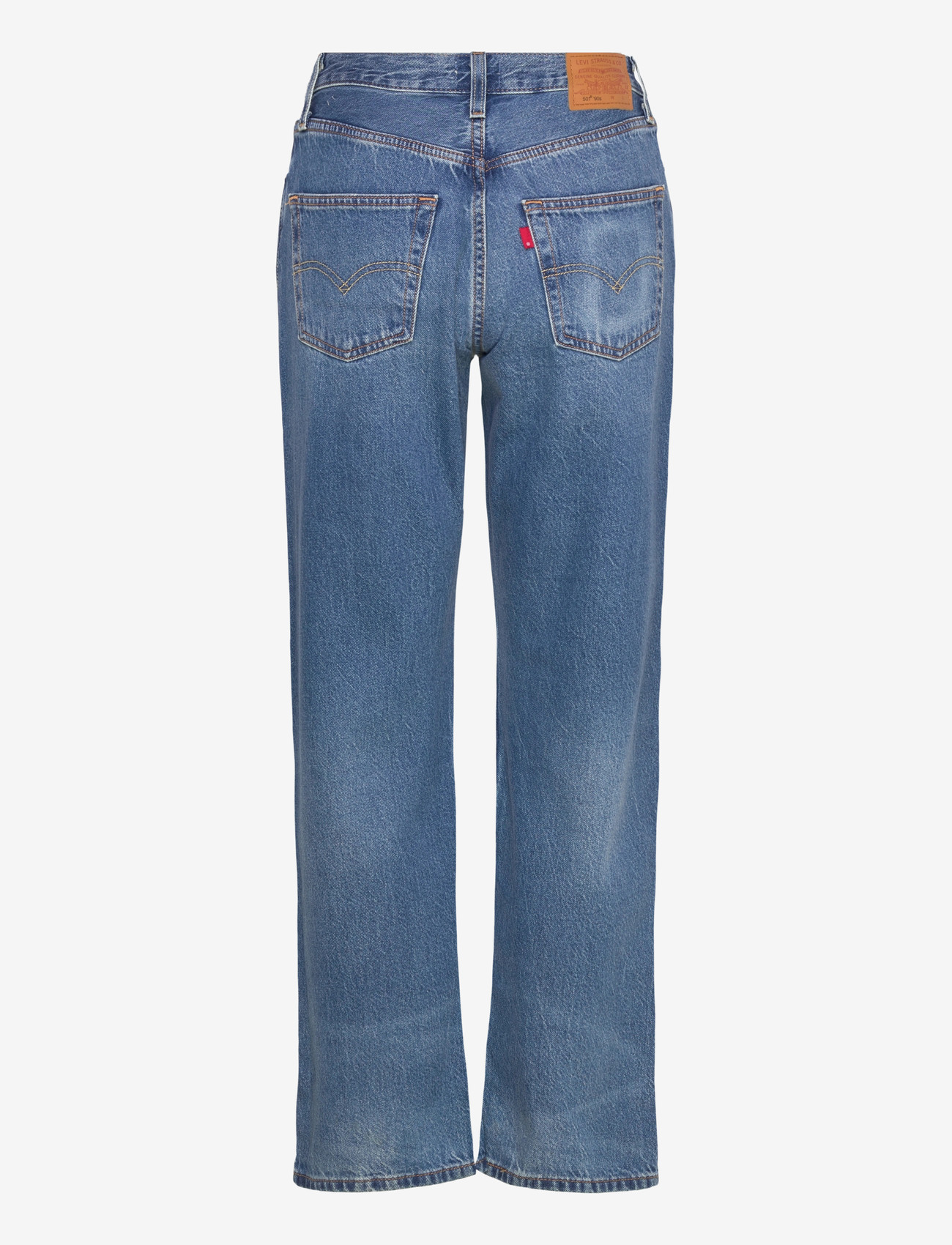 Levi's® - 501 90S LIGHTWEIGHT FINE FOREV - straight jeans - med indigo - worn in - 1