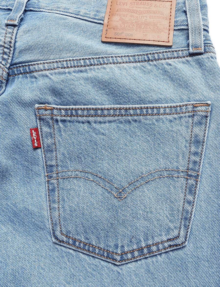 Levi's® - 501 90S LIGHTWEIGHT STONE TODA - mom-jeans - med indigo - flat finish - 4