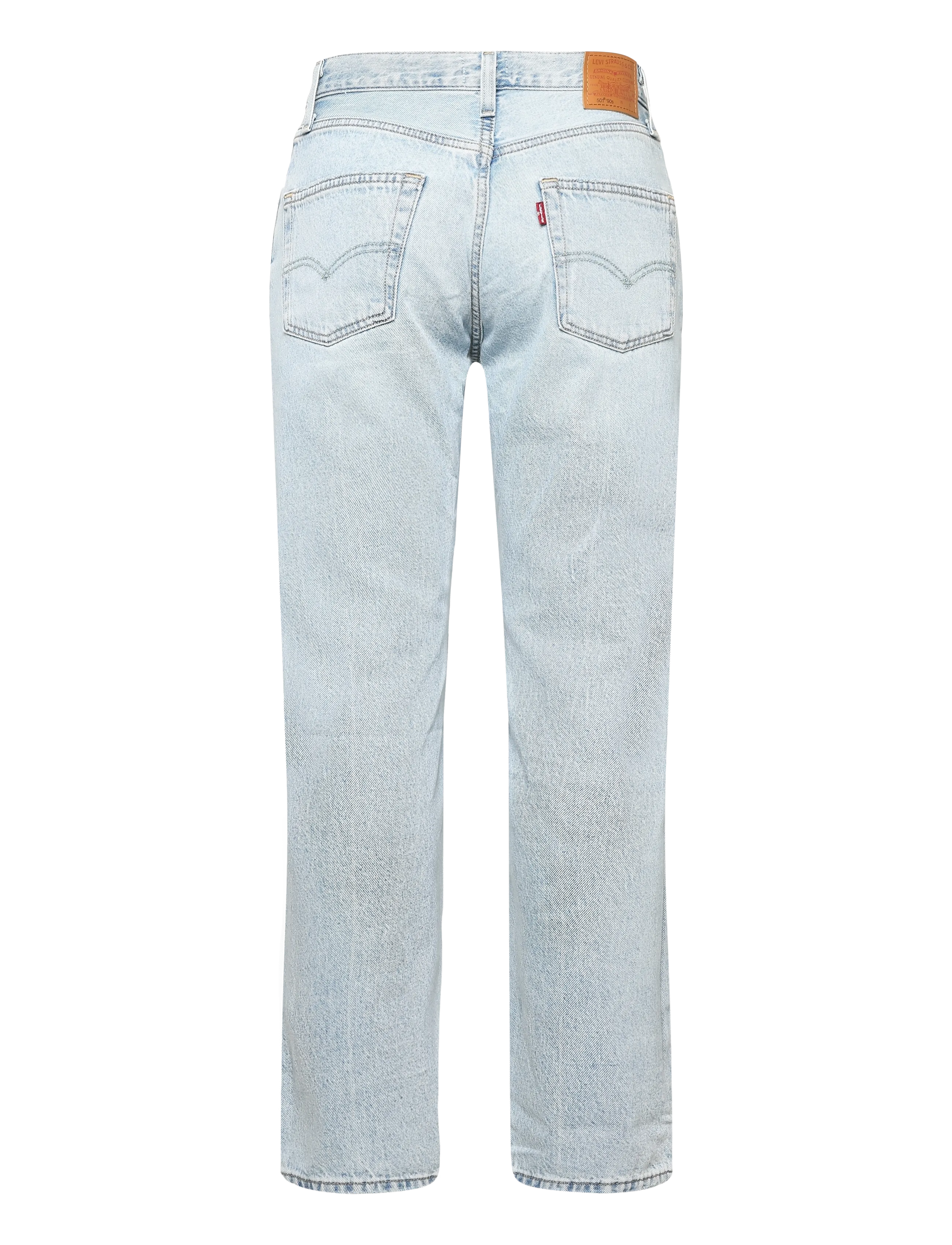 Levi's® - 501 90S LIGHTWEIGHT ANCHOR HER - mom jeans - med indigo - worn in - 1