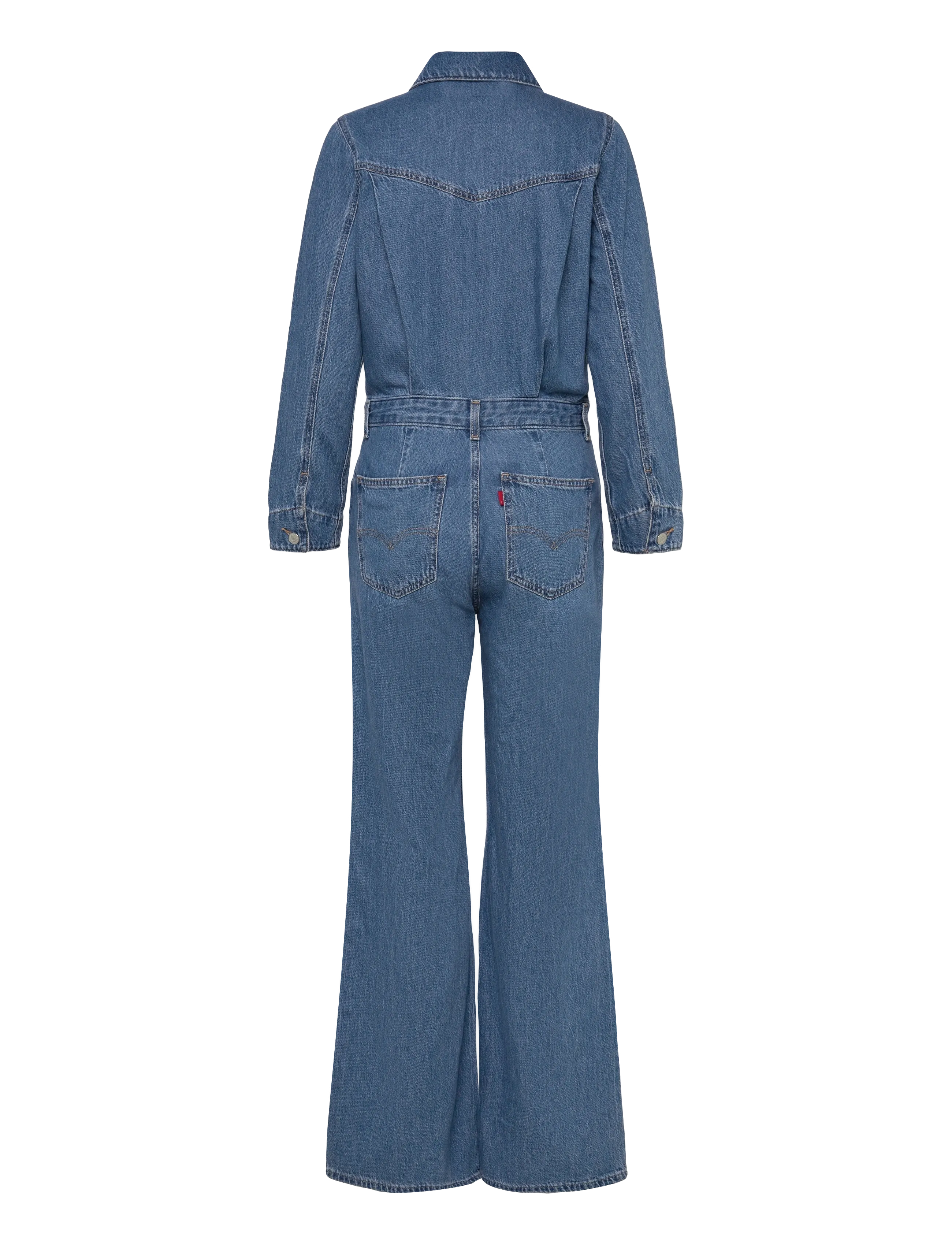 Levi's® - WESTERN JUMPSUIT CAUSE AND EFF - kombinezoni - med indigo - worn in - 2