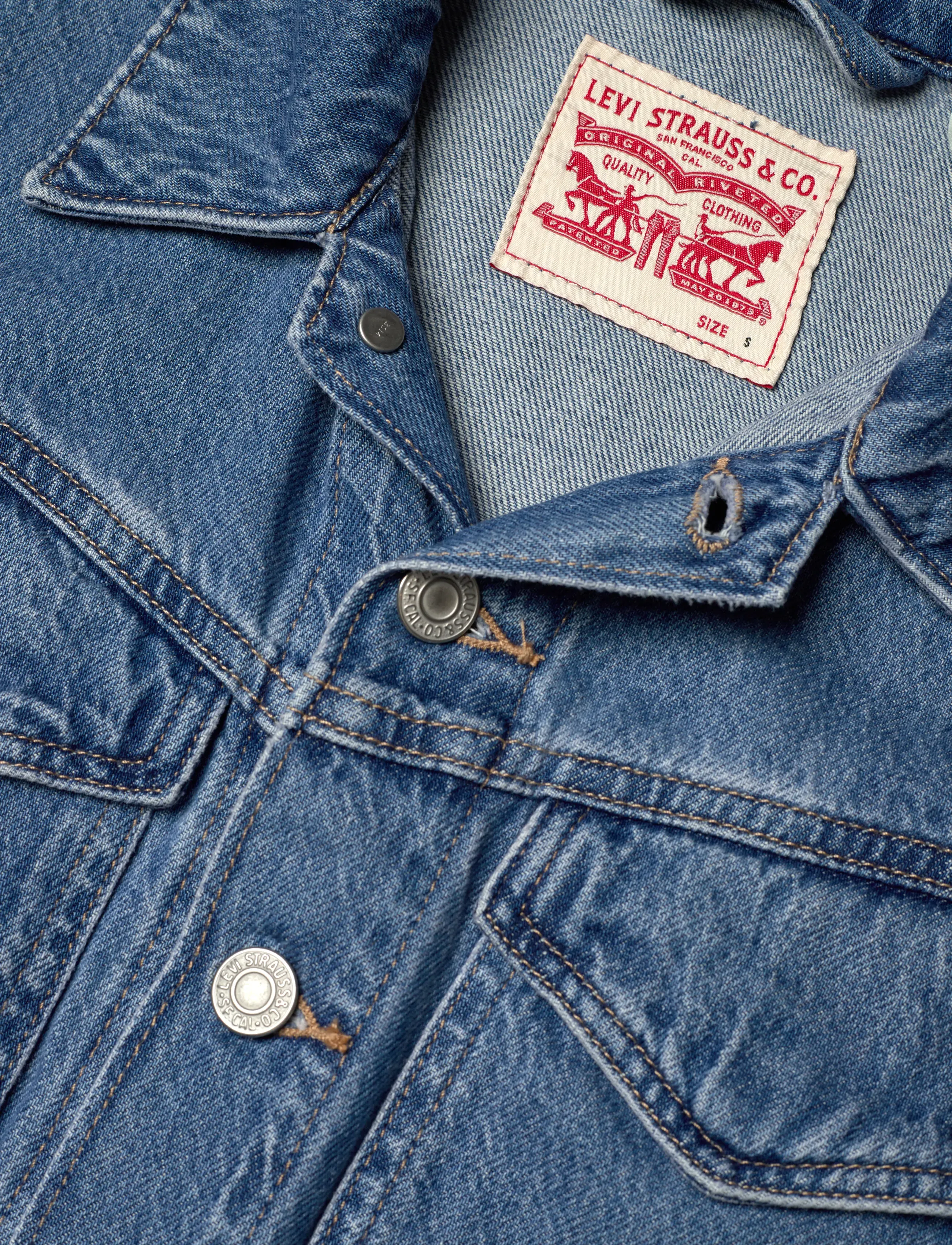 Levi's® - WESTERN JUMPSUIT CAUSE AND EFF - kombinezoni - med indigo - worn in - 5