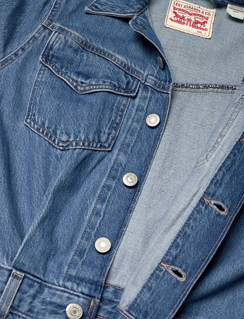 Levi's® - WESTERN JUMPSUIT CAUSE AND EFF - pükskostüümid - med indigo - worn in - 4