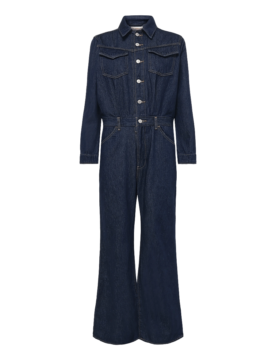 Levi's® - WESTERN JUMPSUIT REIGN OF THE - buksedragter - dark indigo - flat finish - 0