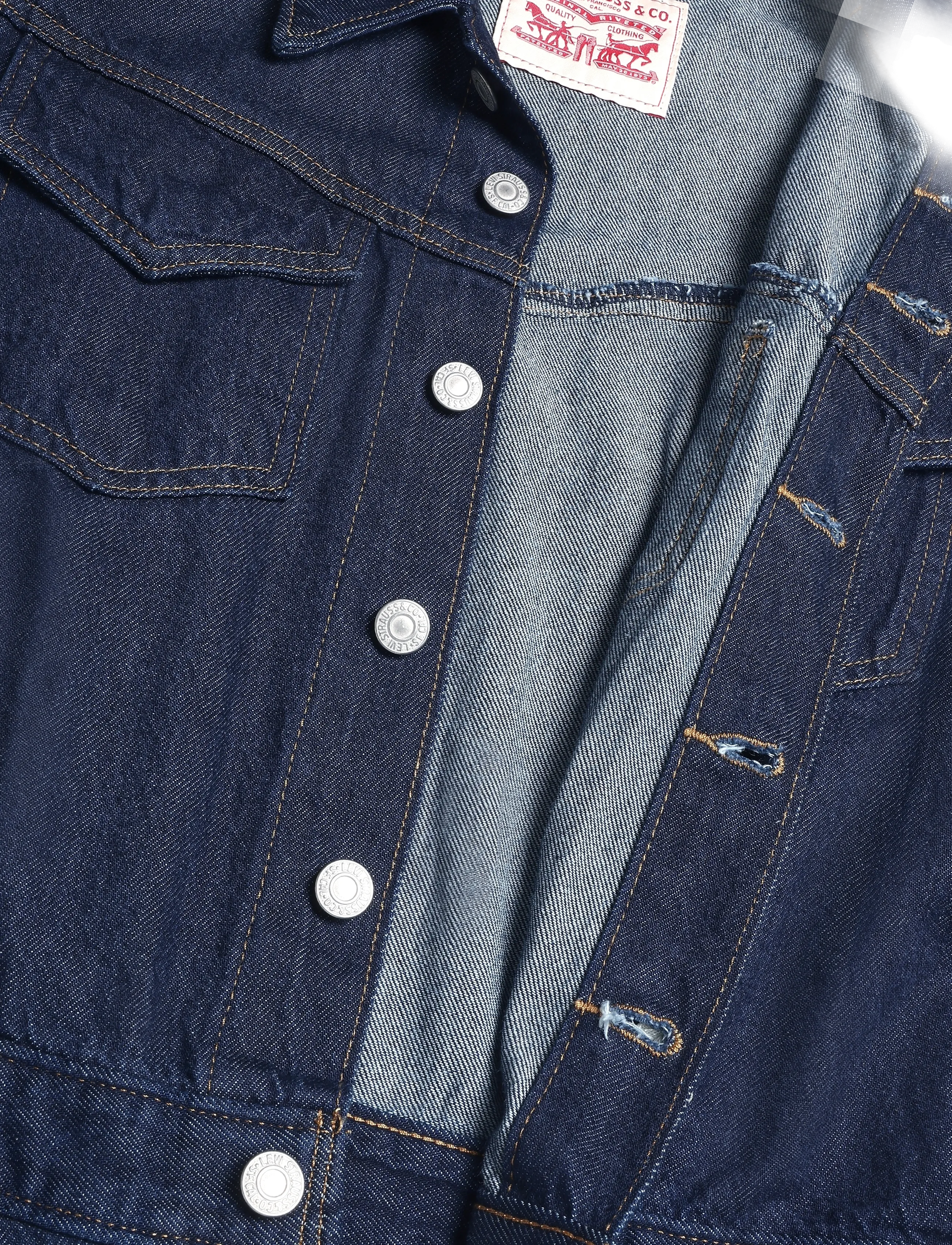 Levi's® - WESTERN JUMPSUIT REIGN OF THE - buksedragter - dark indigo - flat finish - 4