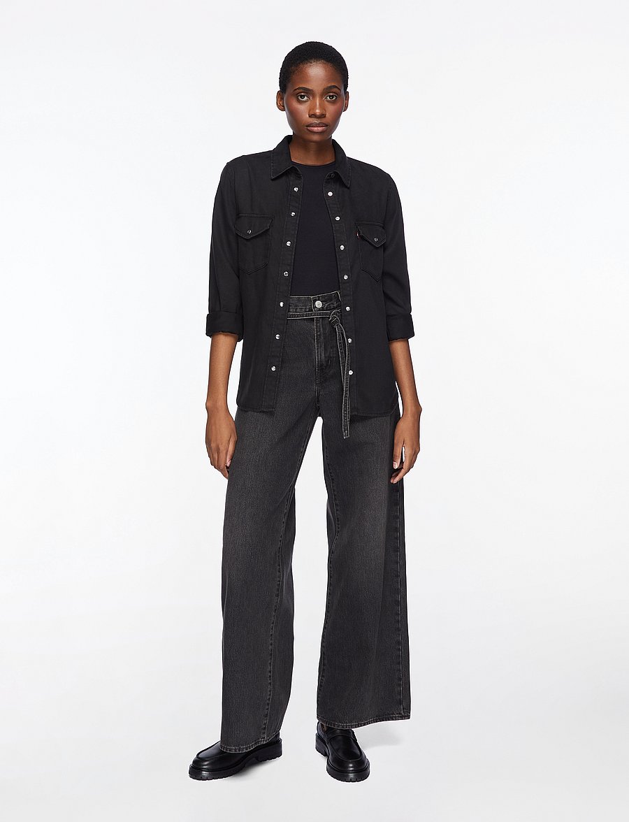 Levi's® - XL STRAIGHT INFLUENTIAL LADY - straight jeans - blacks - 2