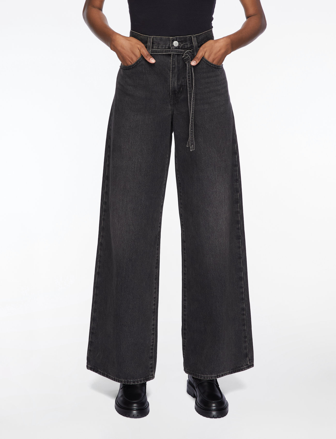 Levi's® - XL STRAIGHT INFLUENTIAL LADY - straight jeans - blacks - 0