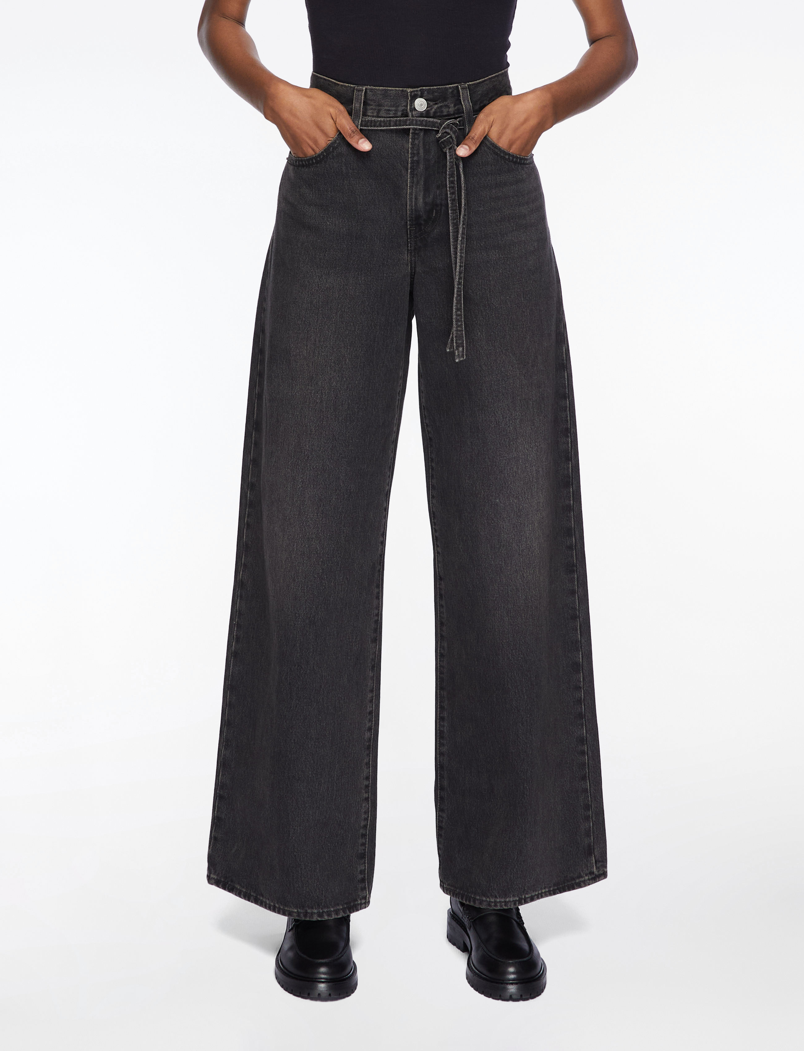 Levi's® XL STRAIGHT INFLUENTIAL LADY - Tøj - BLACKS / black