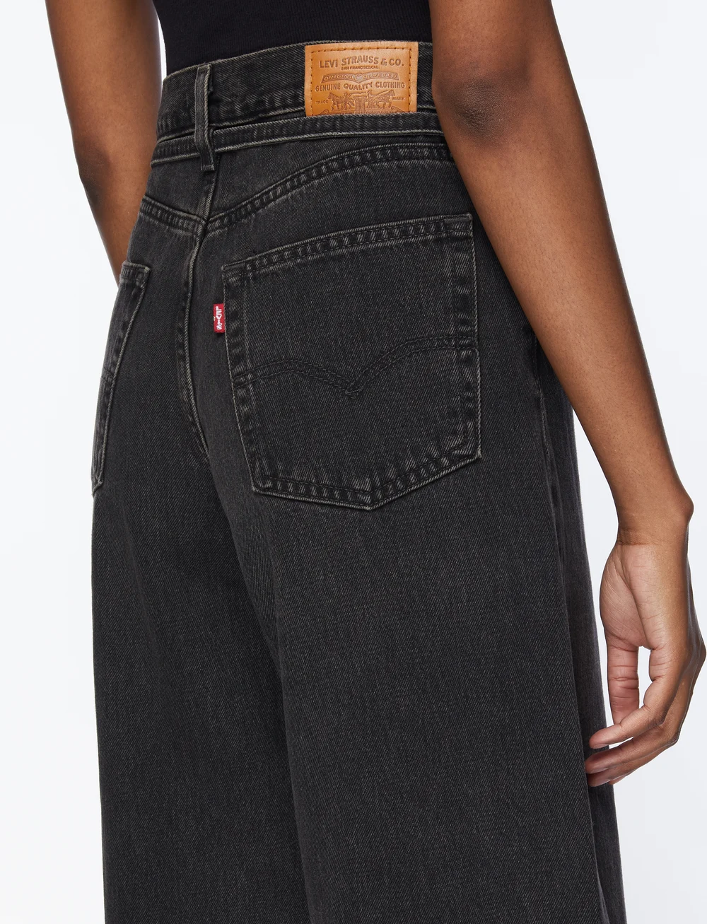 Levi's® - XL STRAIGHT INFLUENTIAL LADY - suorat farkut - blacks - 5