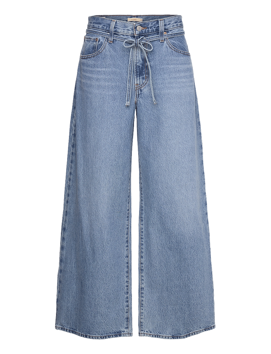 Levi's® - XL STRAIGHT THANKS FRIEND - wide leg jeans - med indigo - worn in - 1