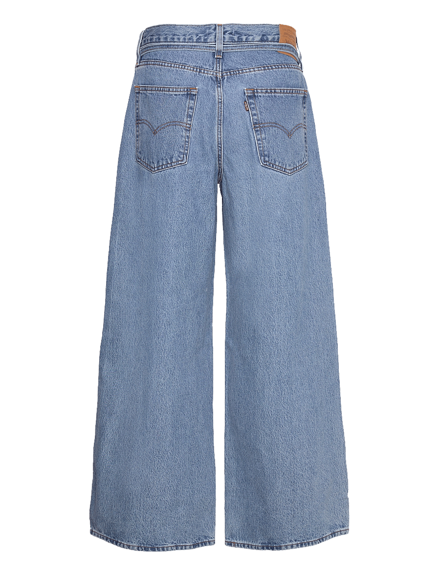 Levi's® - XL STRAIGHT THANKS FRIEND - wide leg jeans - med indigo - worn in - 2