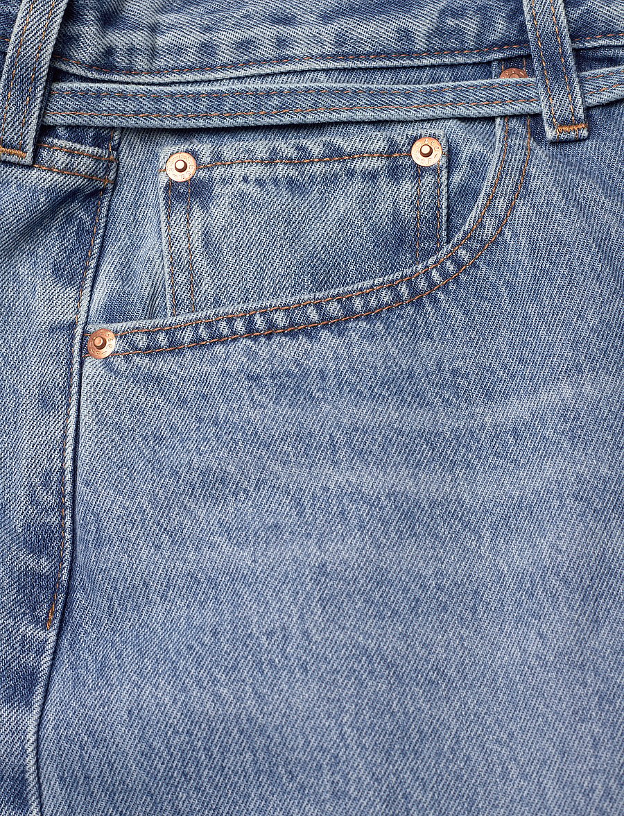 Levi's® - XL STRAIGHT THANKS FRIEND - wide leg jeans - med indigo - worn in - 5