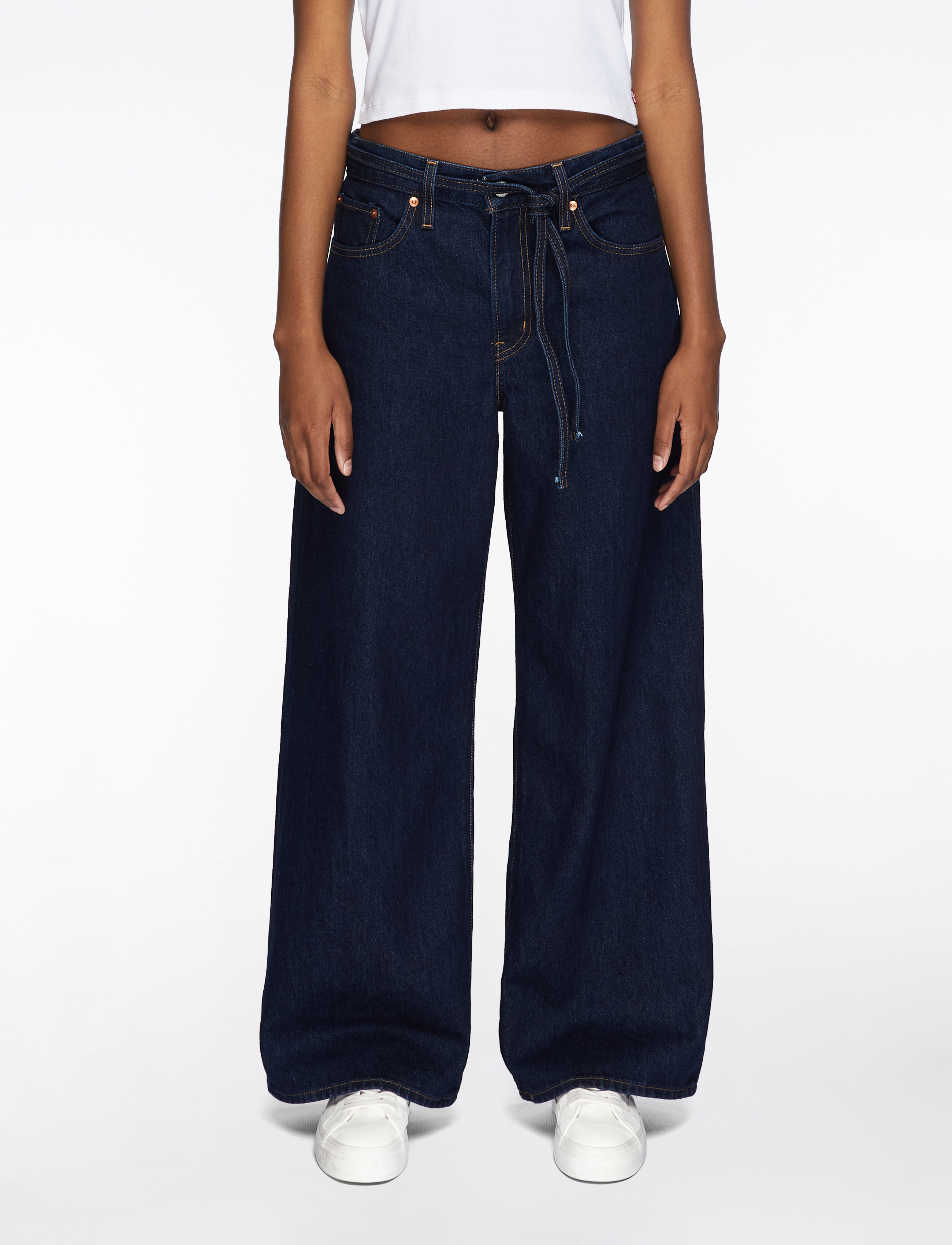 Levi's® XL STRAIGHT DREAM NICE DREAMS - Transitional Layering - DARK INDIGO - FLAT FINISH / navy