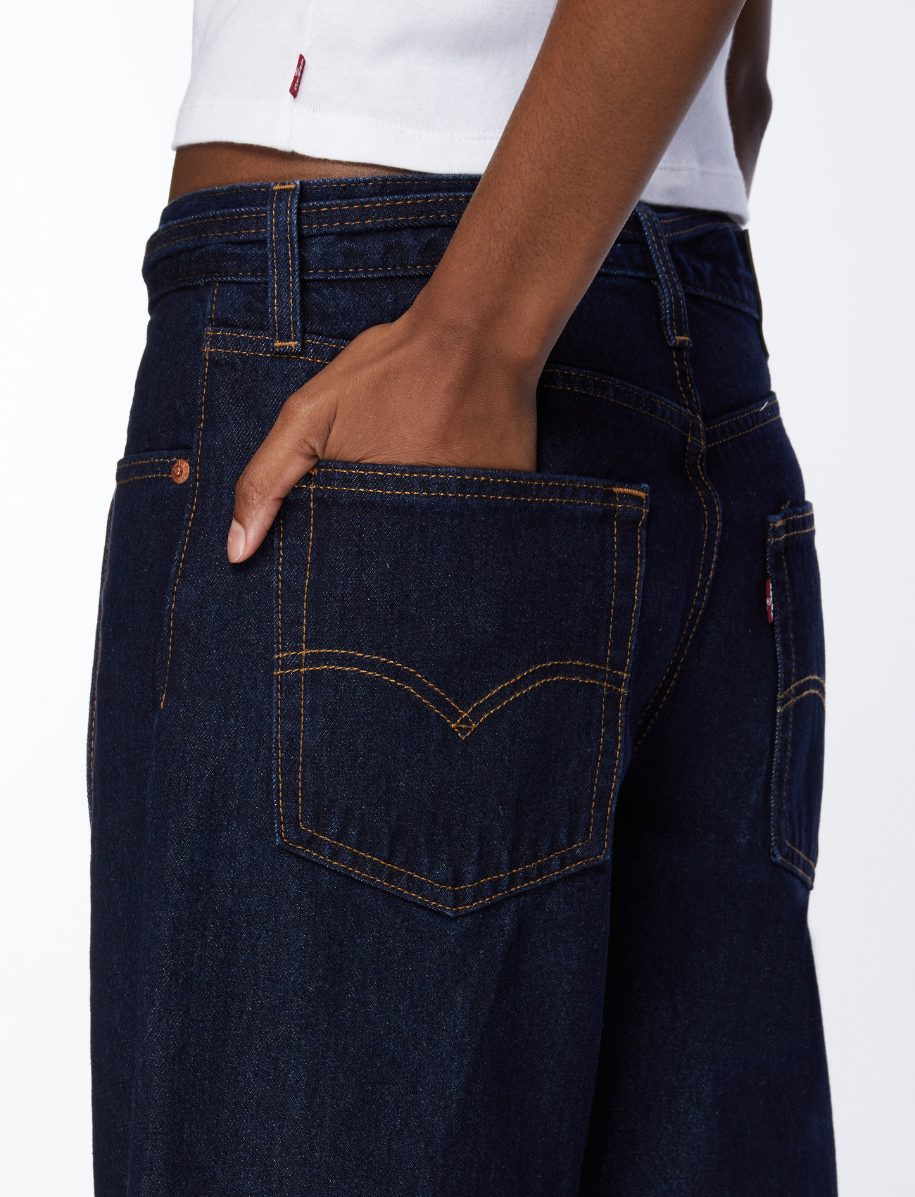 Levi's® - XL STRAIGHT DREAM NICE DREAMS - laia säärega teksad - dark indigo - flat finish - 5