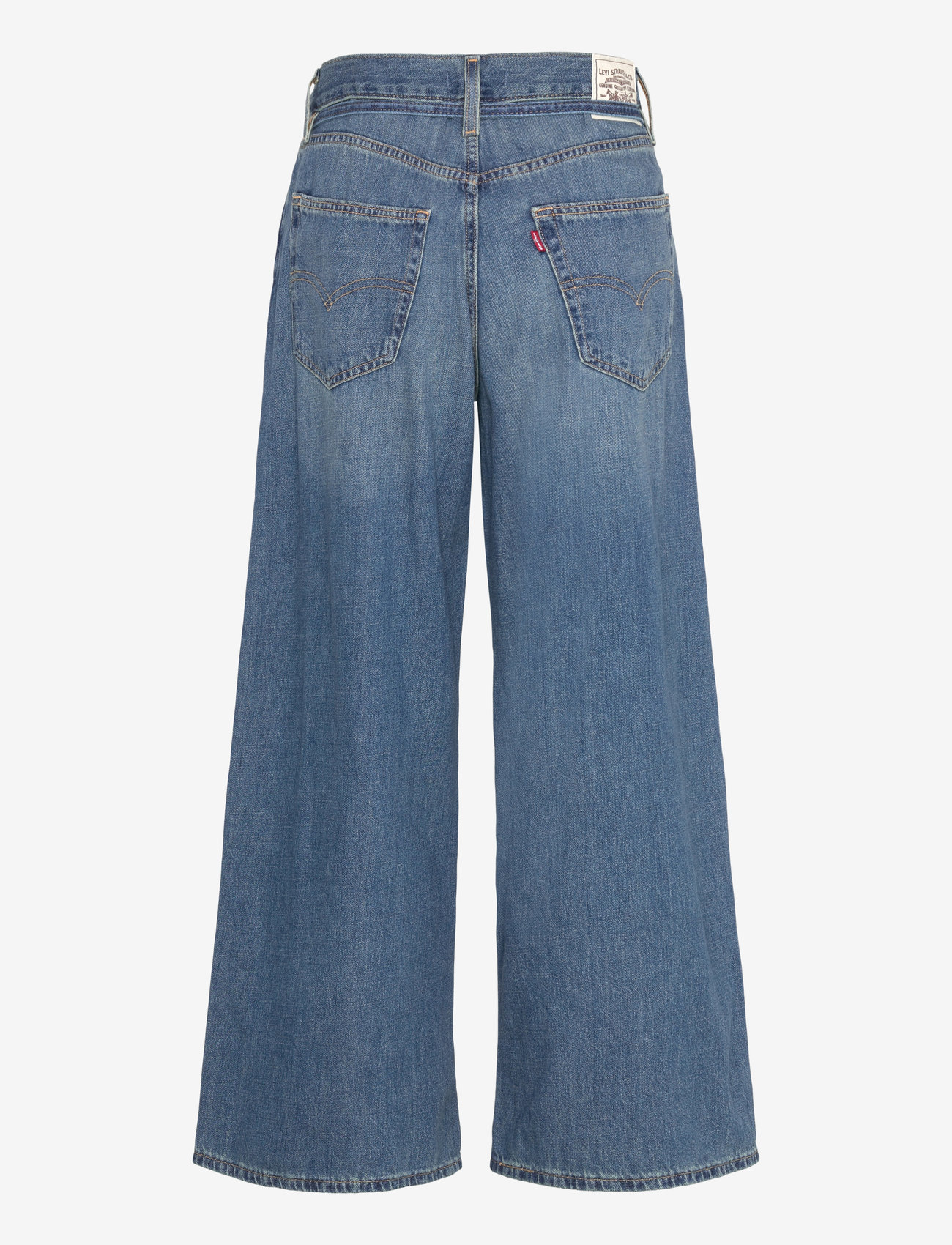 Levi's® - XL STRAIGHT STOP FLAXING - raka jeans - med indigo - worn in - 2