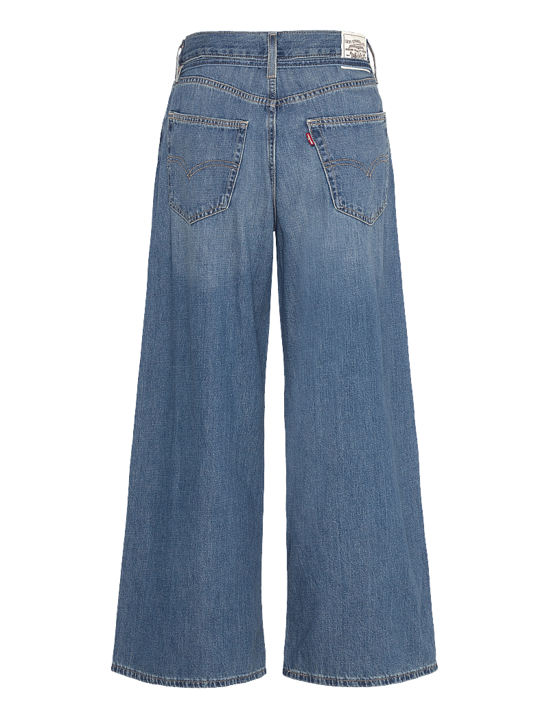 Levi's® - XL STRAIGHT STOP FLAXING - raka jeans - med indigo - worn in - 2