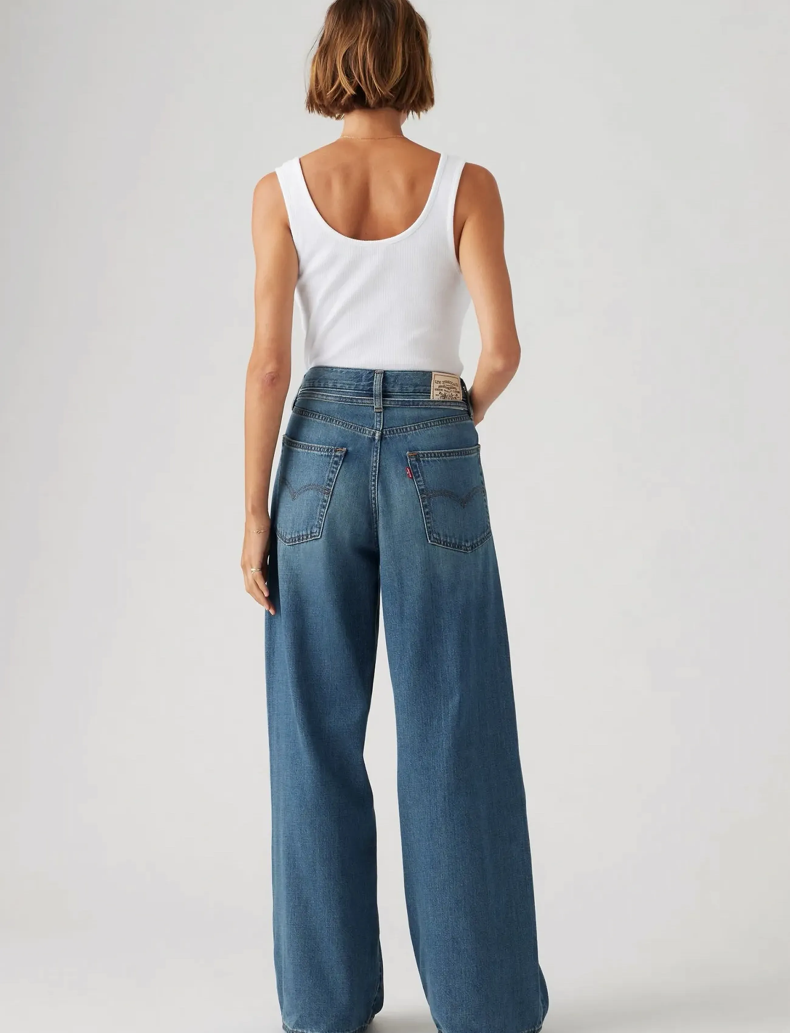 Levi's® - XL STRAIGHT STOP FLAXING - straight jeans - med indigo - worn in - 5