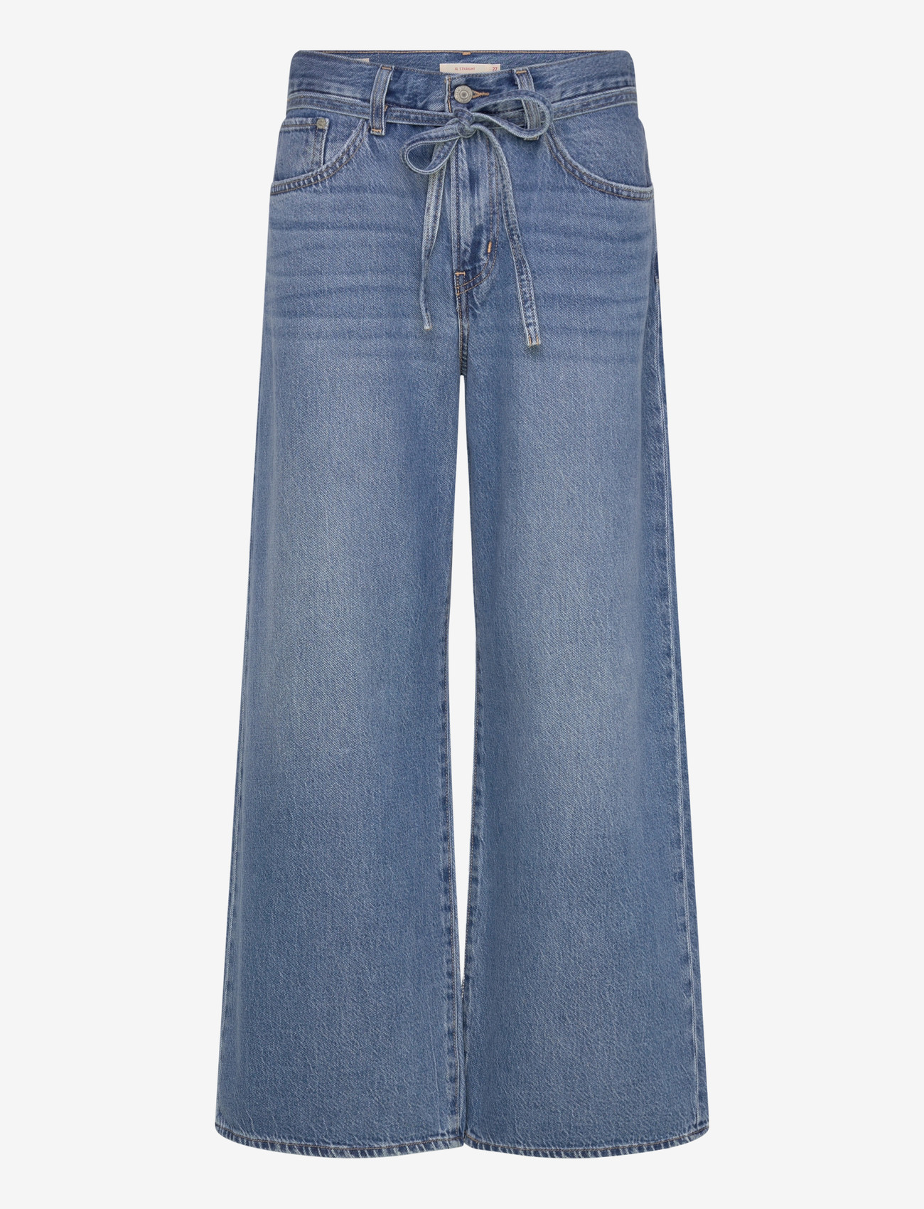 Levi's® - XL STRAIGHT GOOD GRADES TENCEL - vida jeans - med indigo - worn in - 0