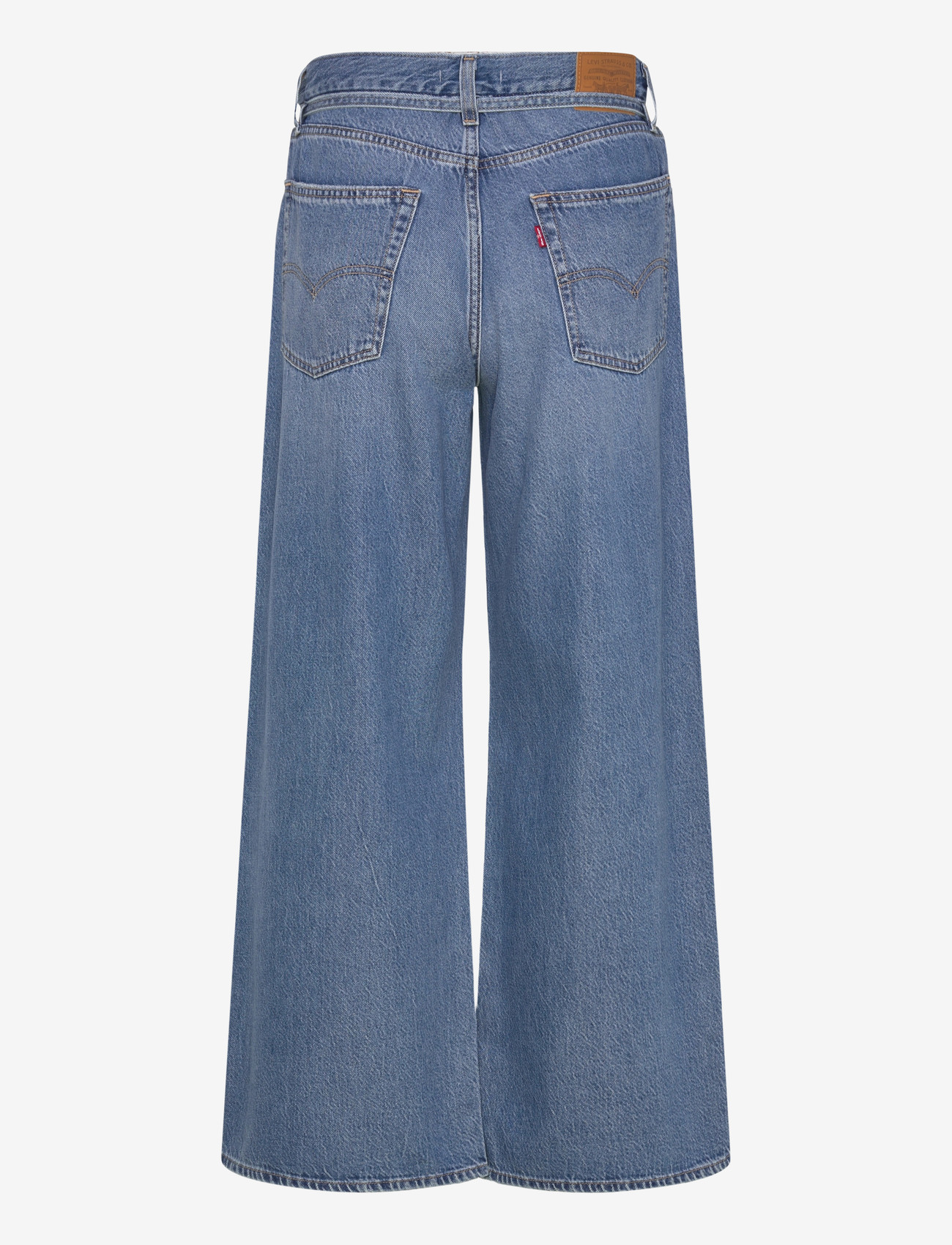 Levi's® - XL STRAIGHT GOOD GRADES TENCEL - vida jeans - med indigo - worn in - 1