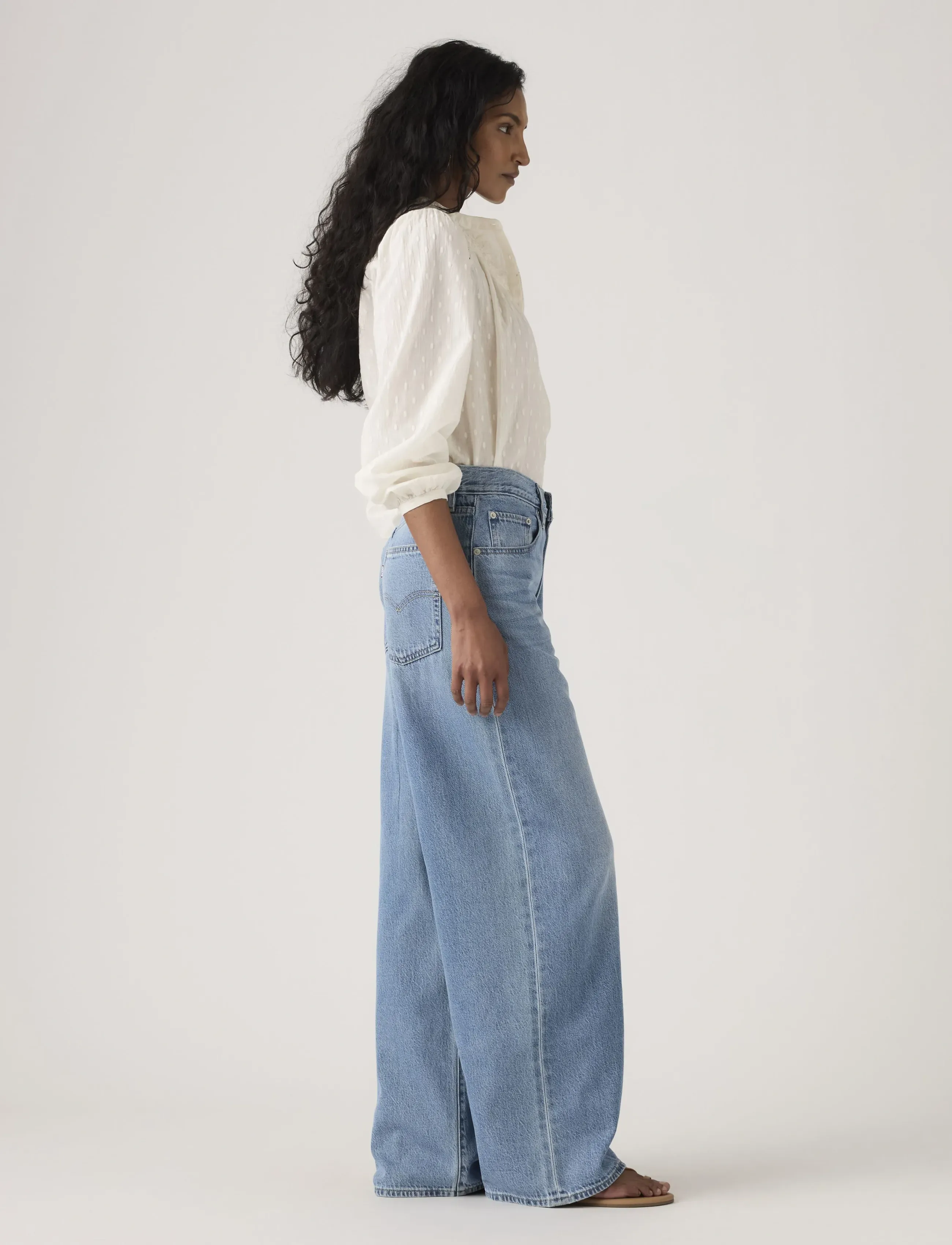Levi's® - XL STRAIGHT GOOD GRADES TENCEL - med indigo - worn in - 3