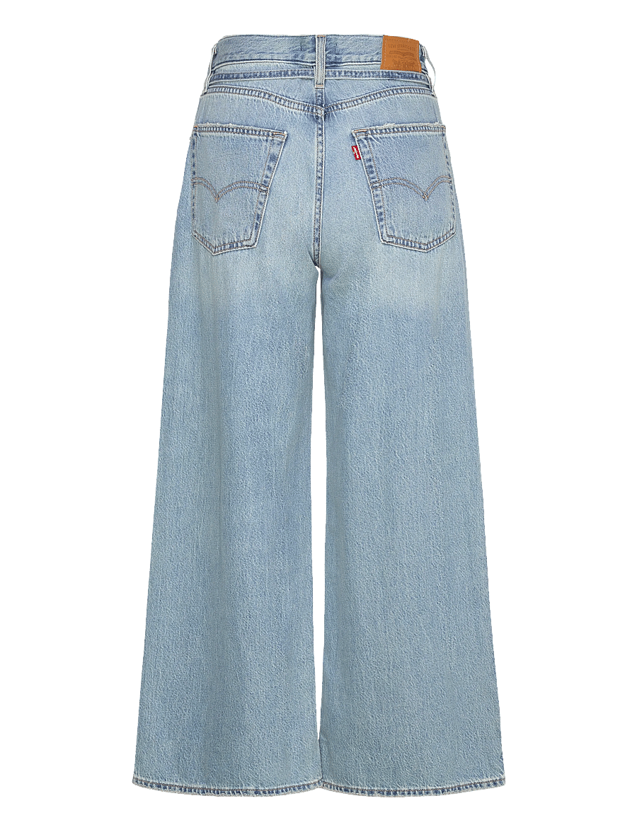 Levi's® - XL STRAIGHT GAMBLE TIME - hosen mit weitem bein - med indigo - worn in - 2
