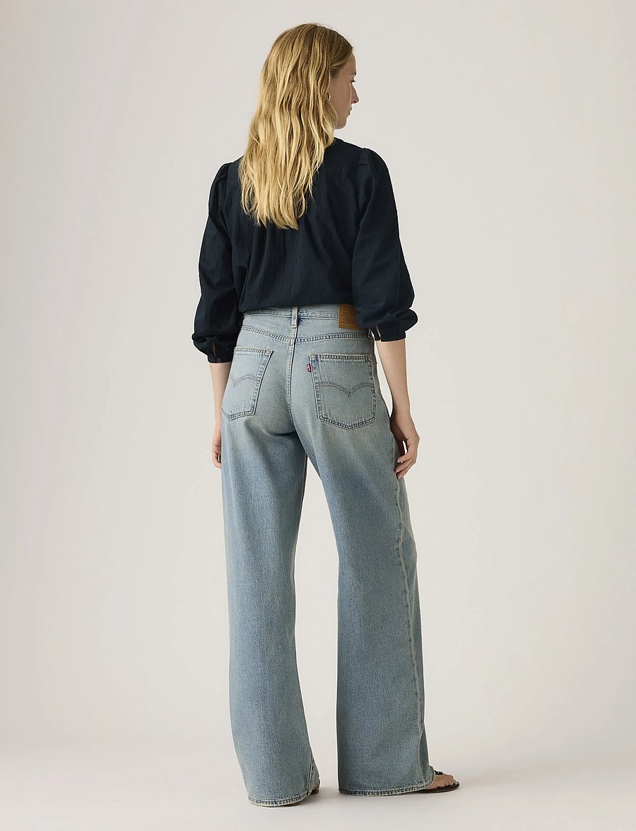 Levi's® - XL STRAIGHT GAMBLE TIME - vida jeans - med indigo - worn in - 4