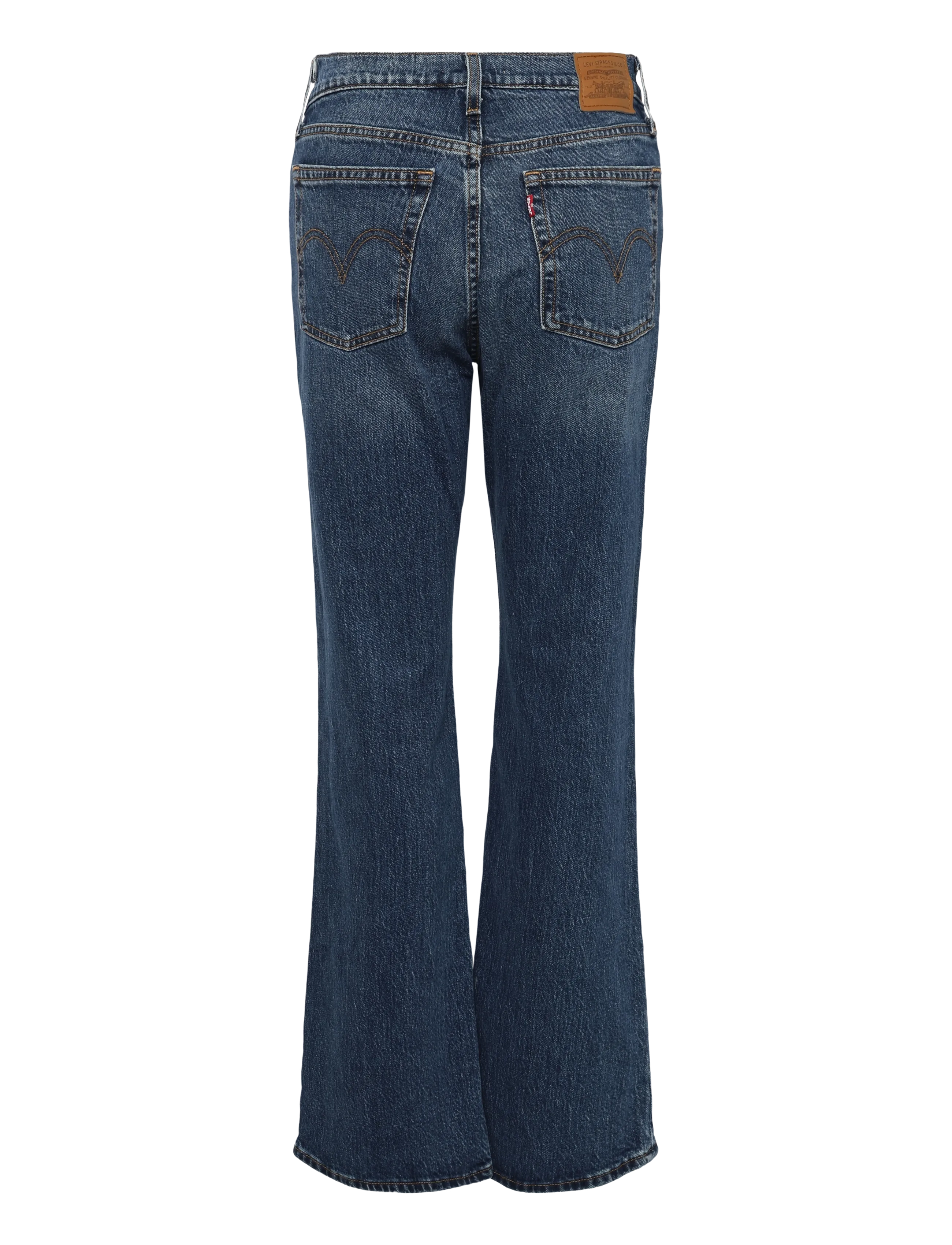 Levi's® - WEDGIE BOOT BOLD AND BEAUTIFUL - utsvängda jeans - dark indigo - worn in - 1