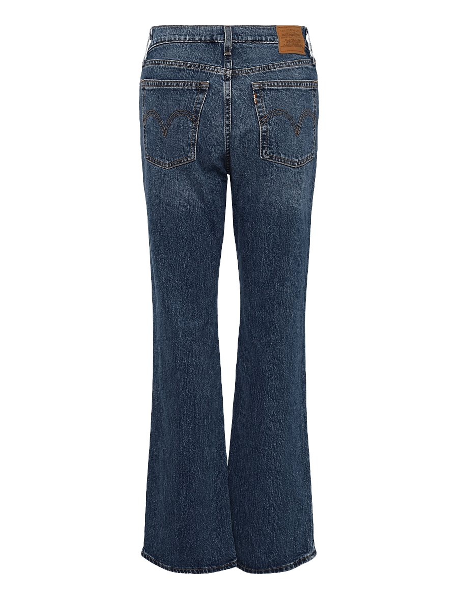 Levi's® - WEDGIE BOOT BOLD AND BEAUTIFUL - schlaghosen - dark indigo - worn in - 1