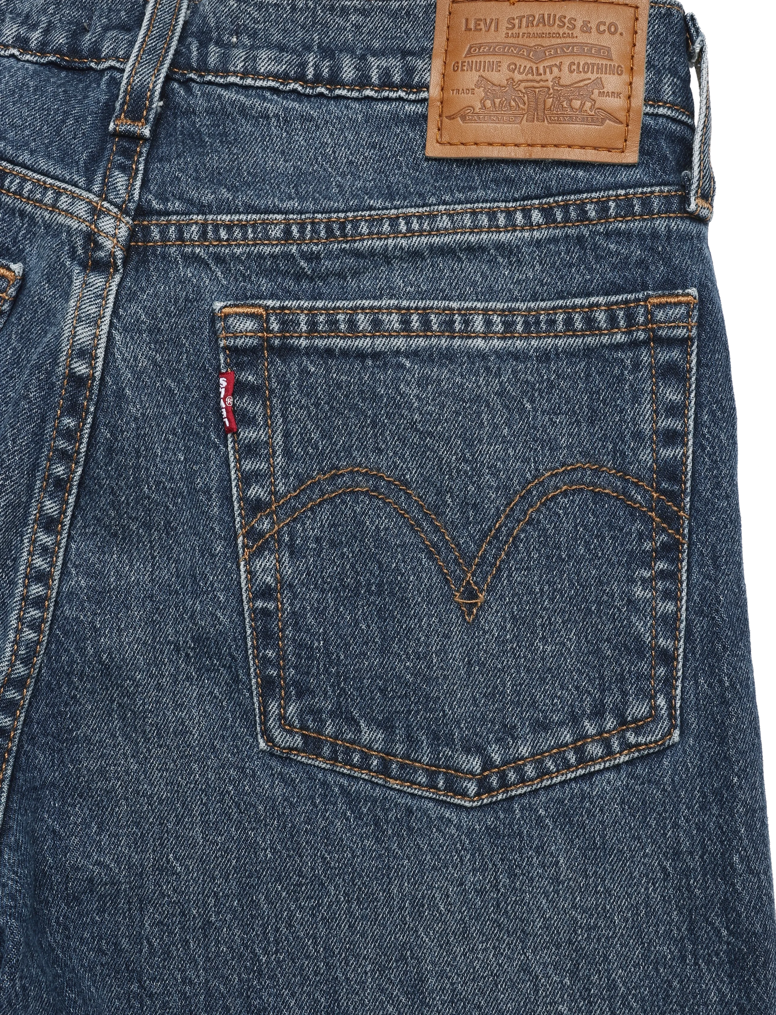 Levi's® - WEDGIE BOOT BOLD AND BEAUTIFUL - utsvängda jeans - dark indigo - worn in - 4