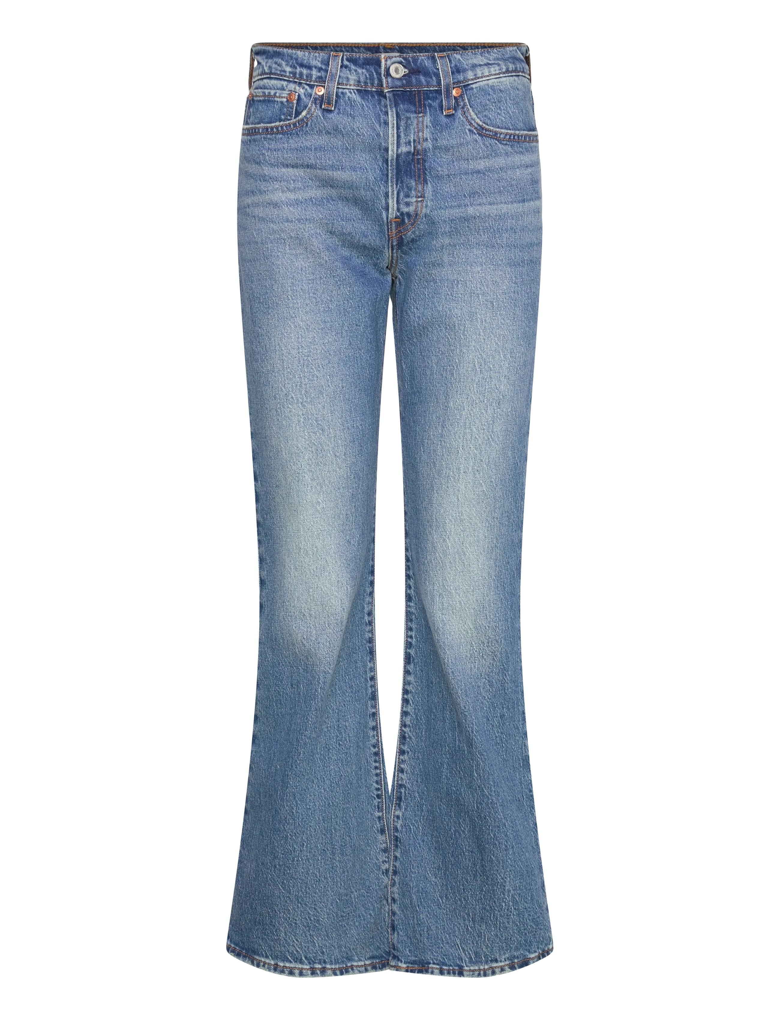 Levi's® WEDGIE BOOT FAIR POINT PSK - Officewear - MED INDIGO - WORN IN / blue